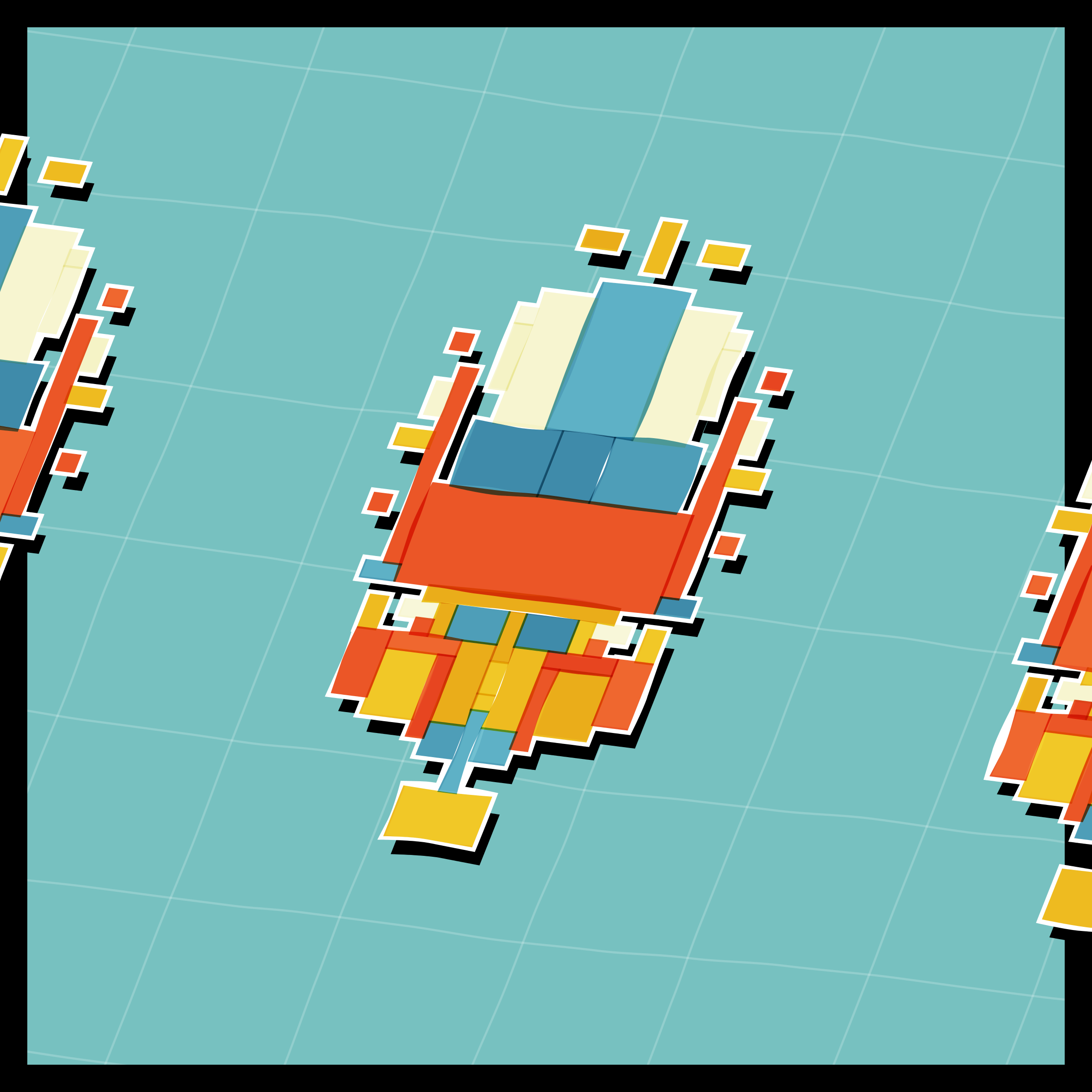 Art Blocks - Art Blocks v2 - Paper Armada #1757 - NFT # 37001757