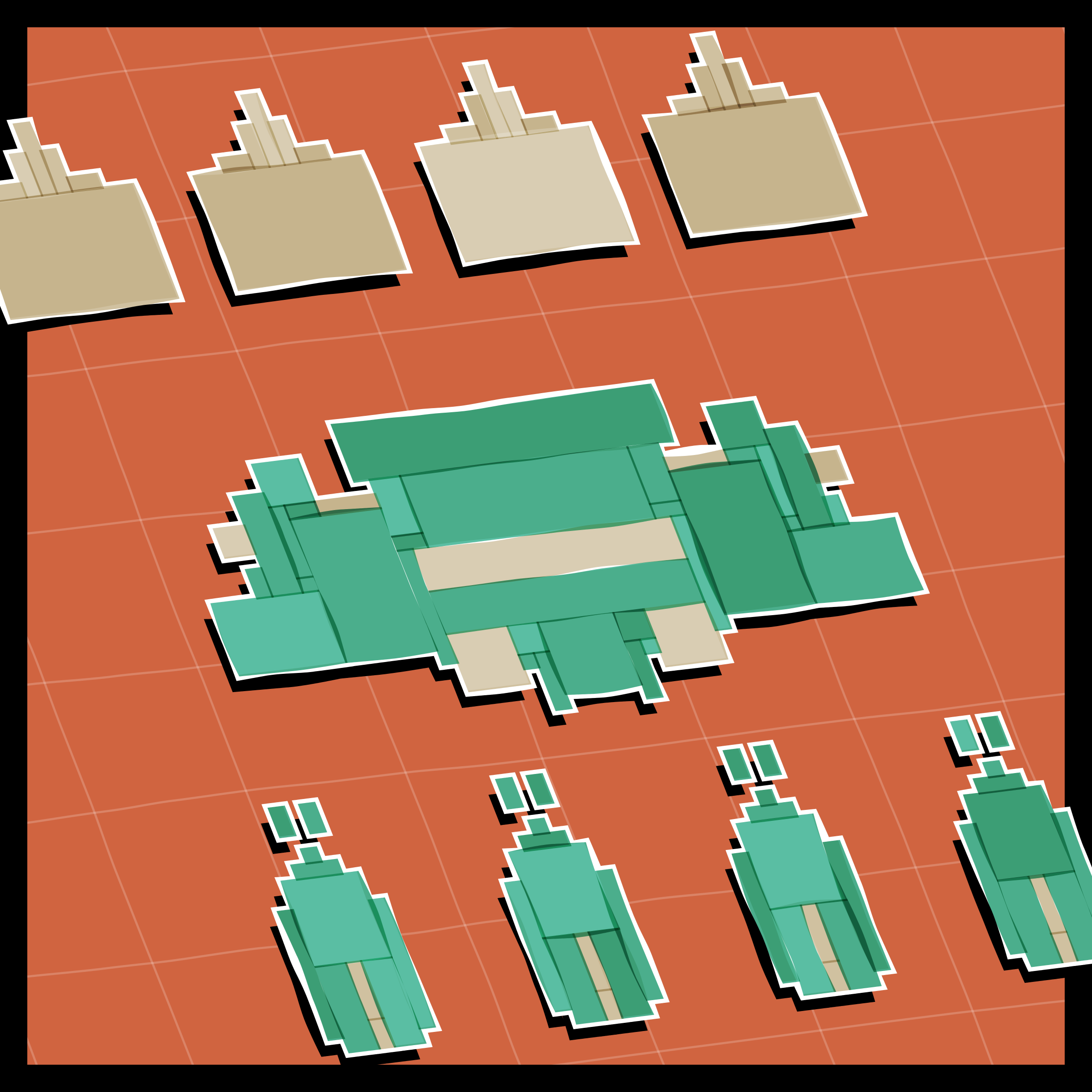 Art Blocks - Art Blocks v2 - Paper Armada #1762 - NFT # 37001762