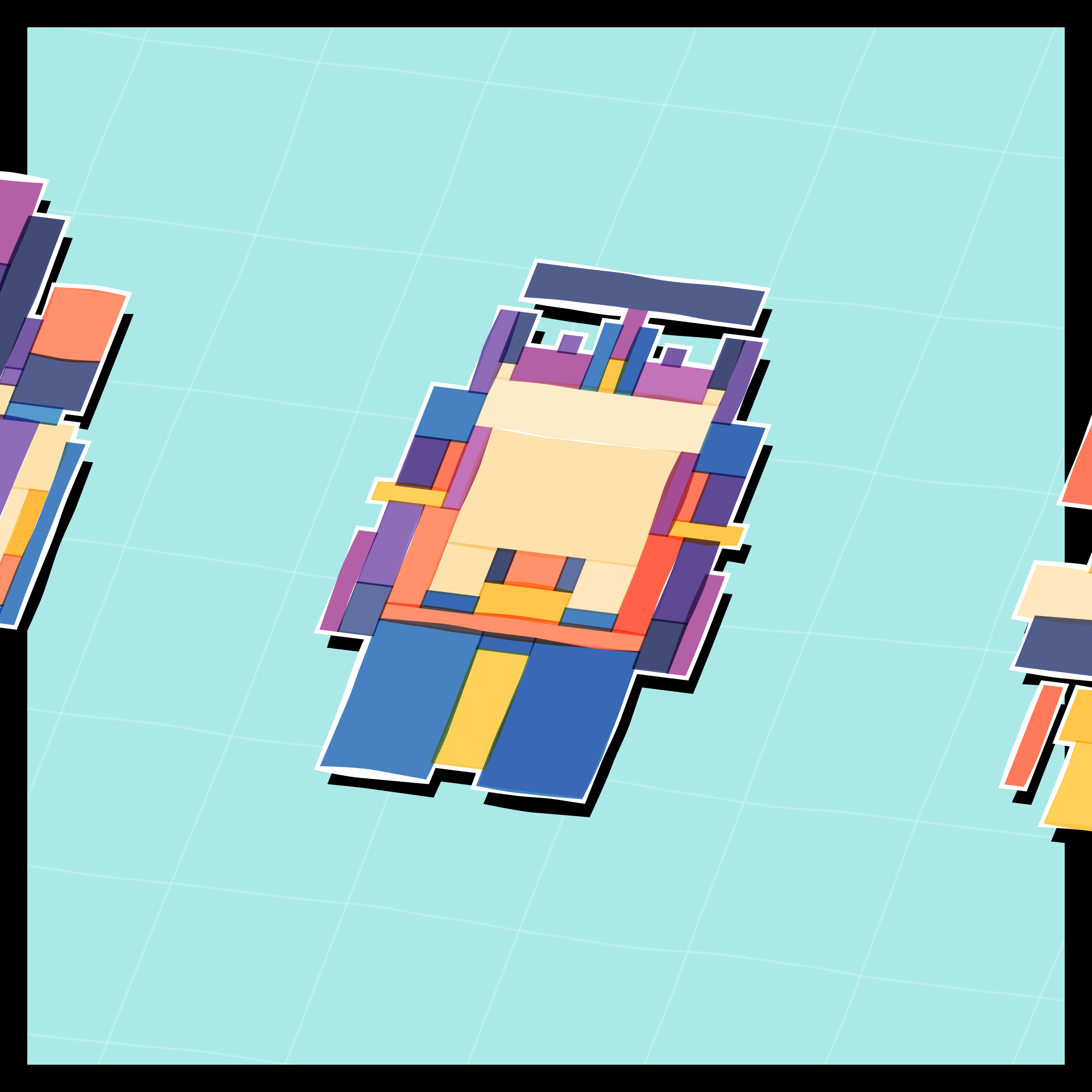 Art Blocks - Art Blocks v2 - Paper Armada #1764 - NFT # 37001764