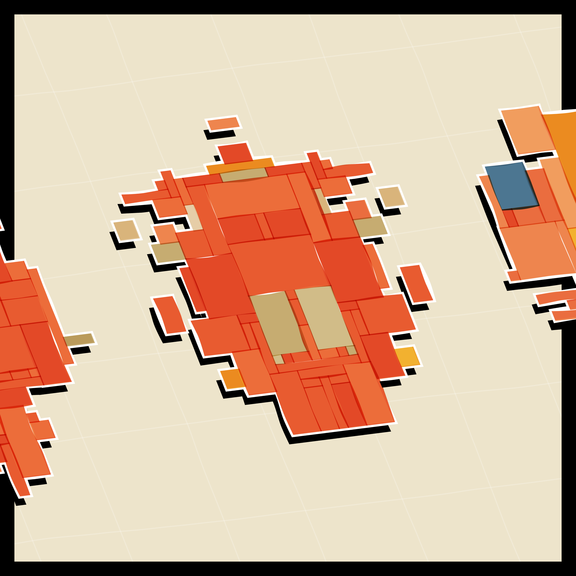 Art Blocks - Art Blocks v2 - Paper Armada #1776 - NFT # 37001776