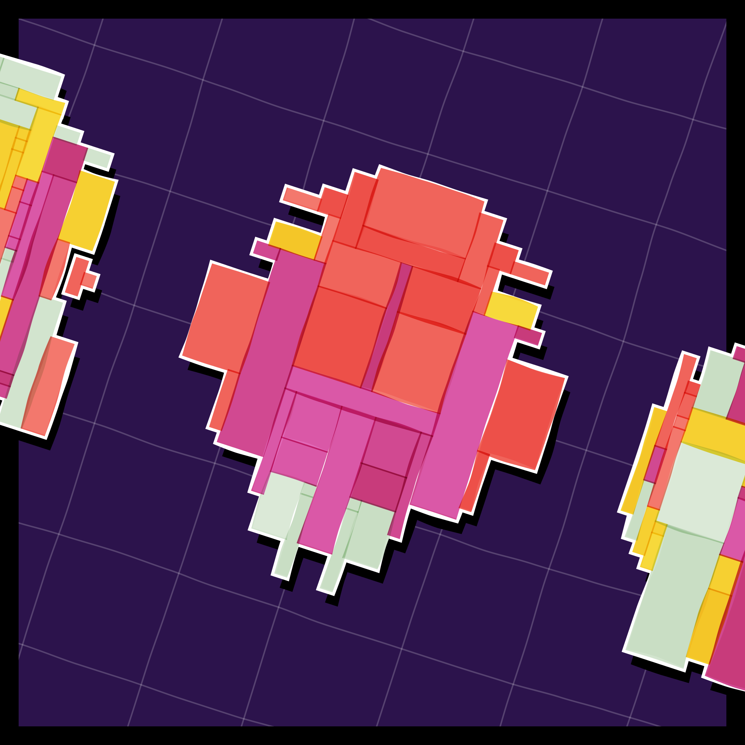 Art Blocks - Art Blocks v2 - Paper Armada #1784 - NFT # 37001784