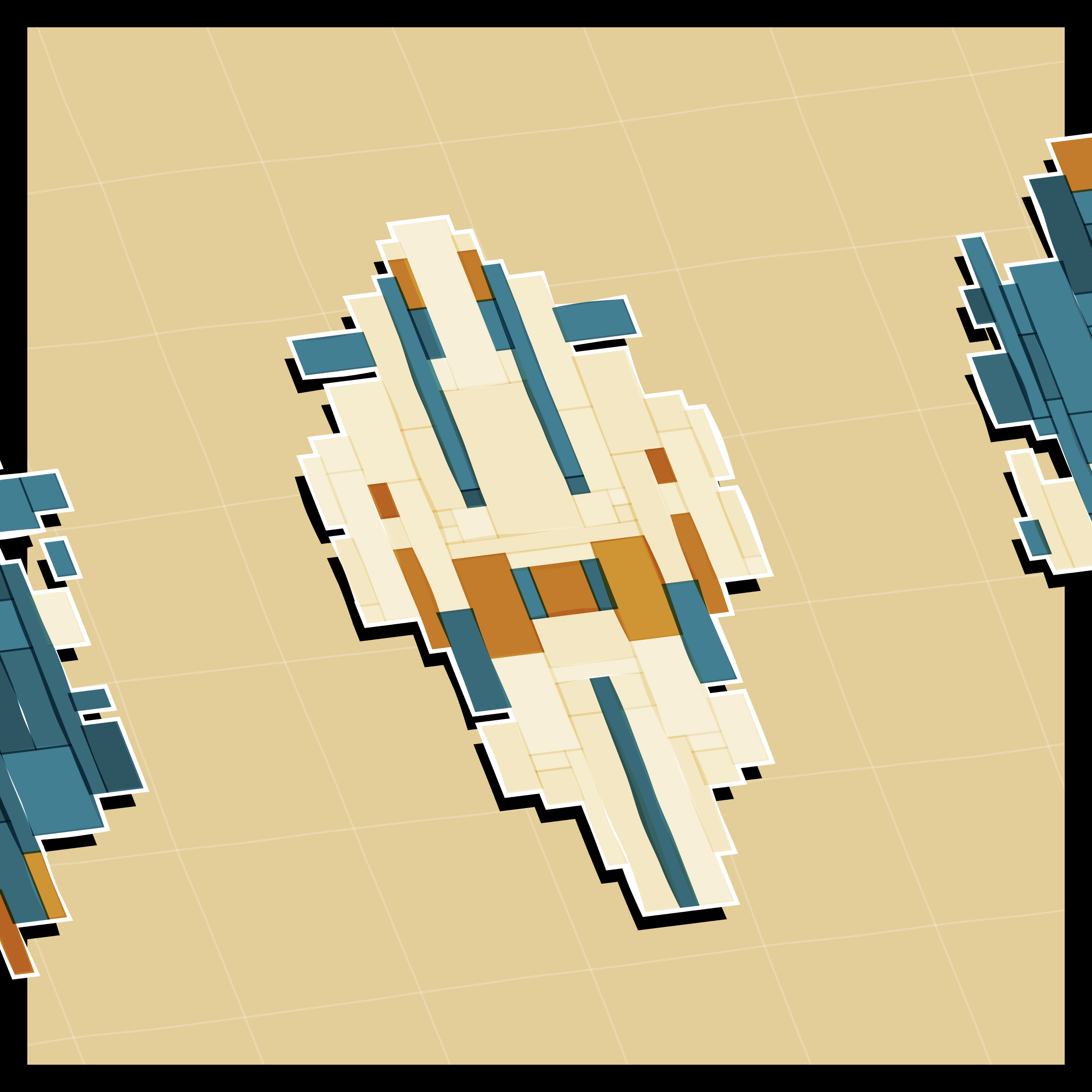 Art Blocks - Art Blocks v2 - Paper Armada #1799 - NFT # 37001799