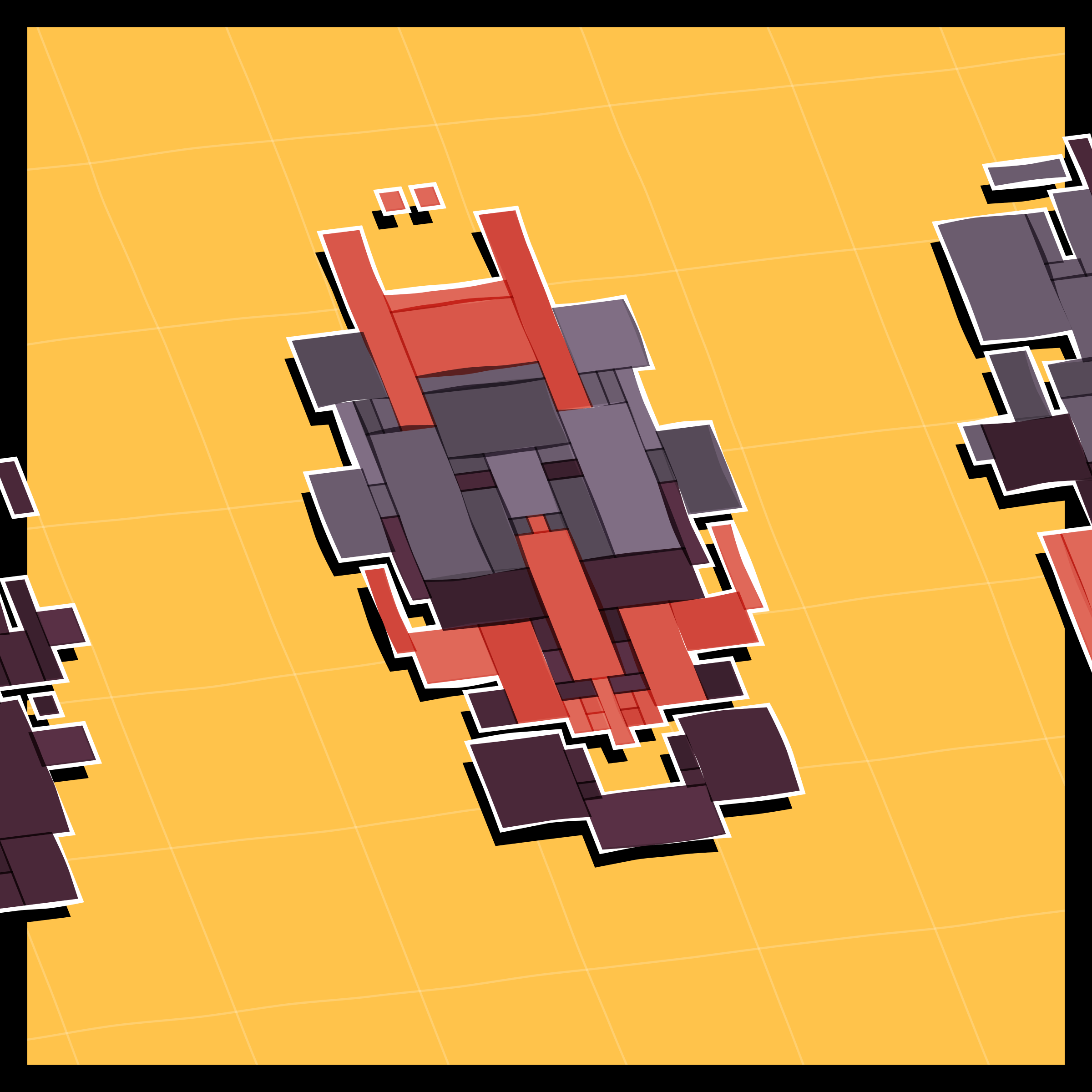 Art Blocks - Art Blocks v2 - Paper Armada #1805 - NFT # 37001805