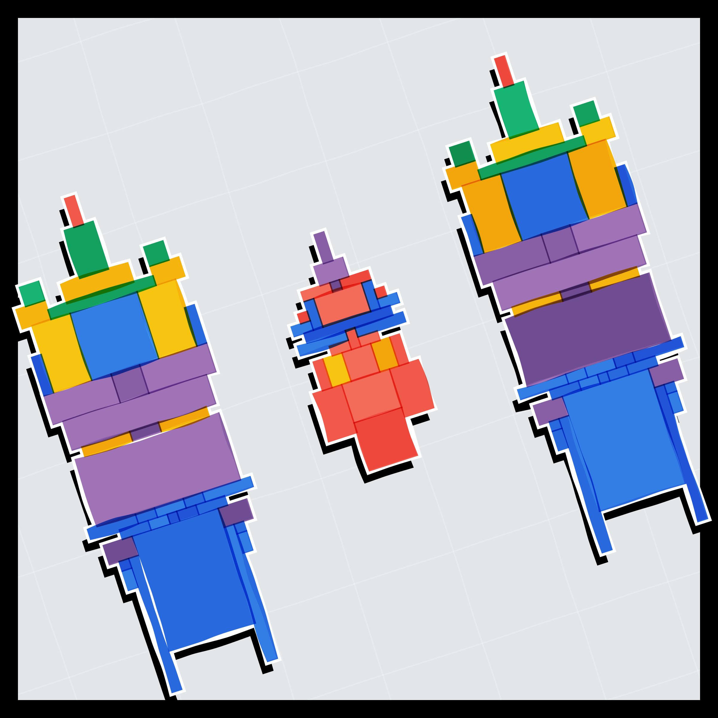 Art Blocks - Art Blocks v2 - Paper Armada #1808 - NFT # 37001808