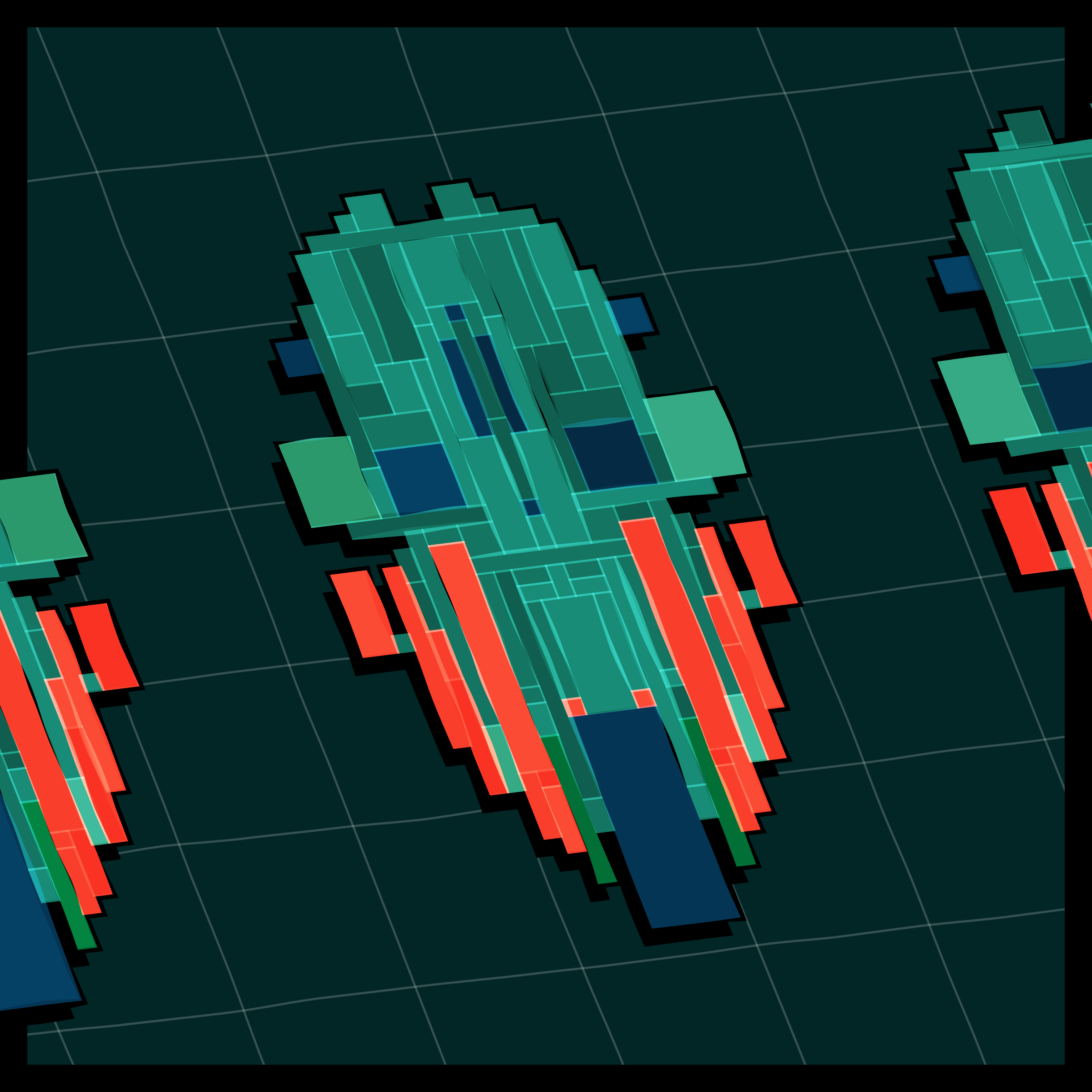 Art Blocks - Art Blocks v2 - Paper Armada #1810 - NFT # 37001810