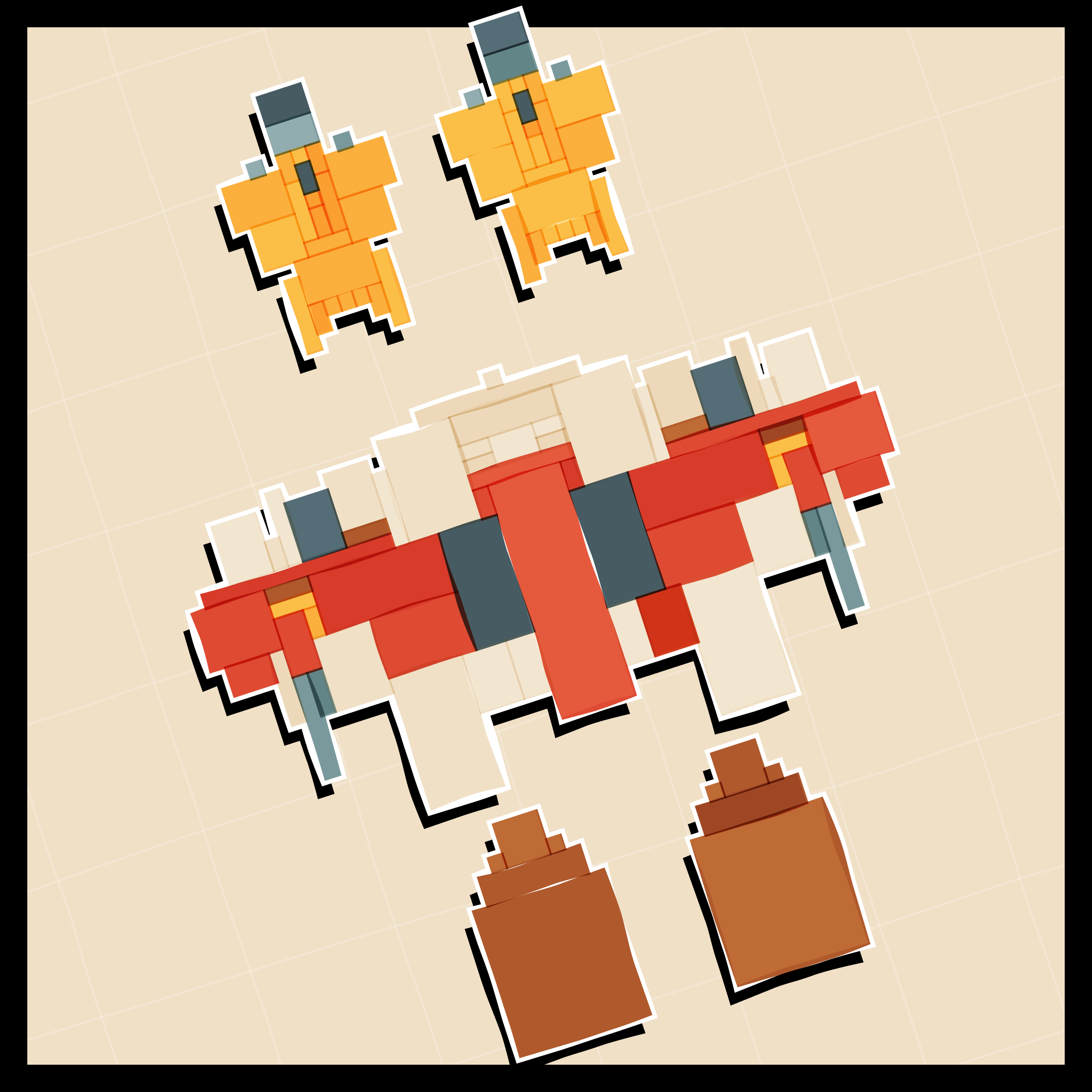 Art Blocks - Art Blocks v2 - Paper Armada #1813 - NFT # 37001813