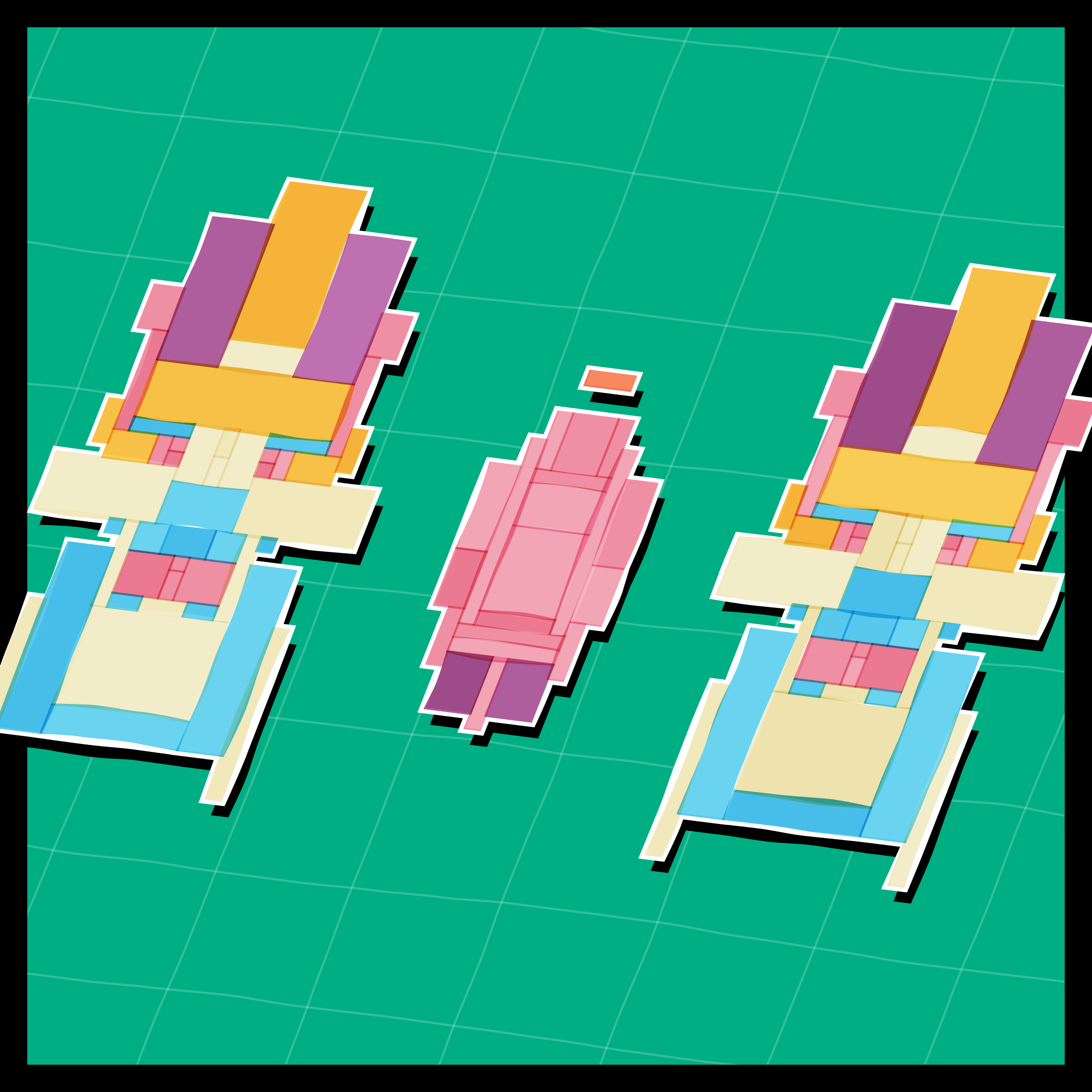 Art Blocks - Art Blocks v2 - Paper Armada #1820 - NFT # 37001820