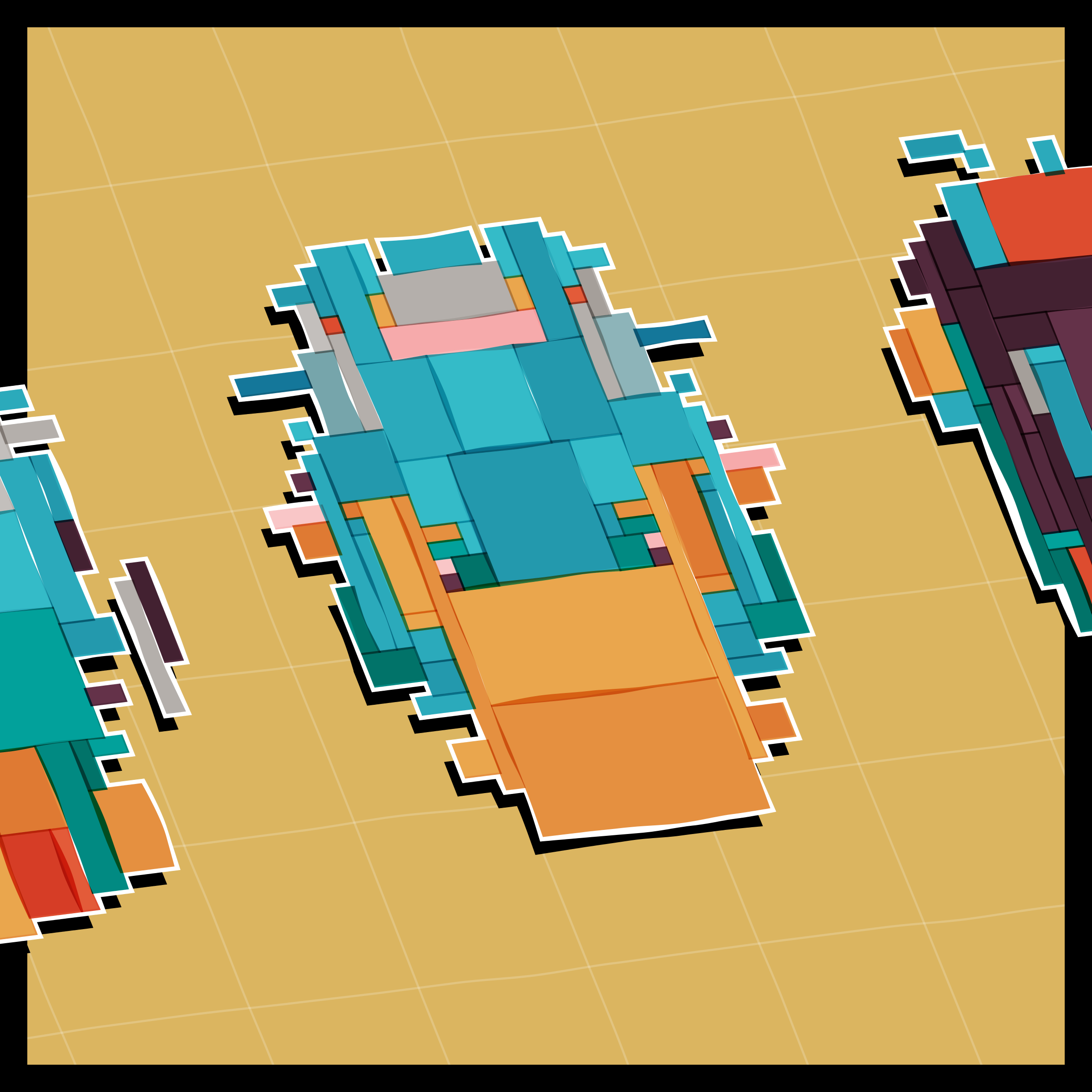 Art Blocks - Art Blocks v2 - Paper Armada #1822 - NFT # 37001822