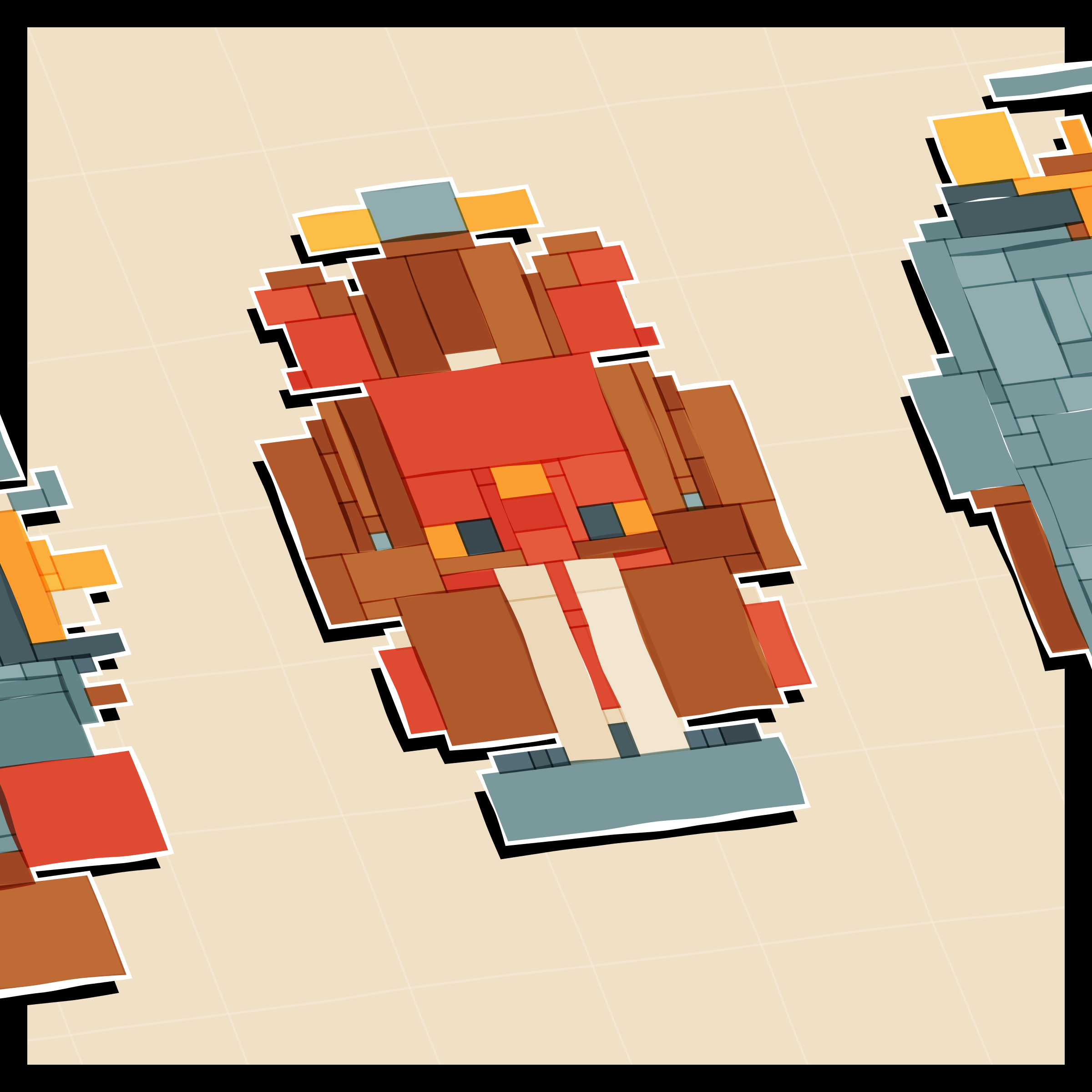 Art Blocks - Art Blocks v2 - Paper Armada #1824 - NFT # 37001824