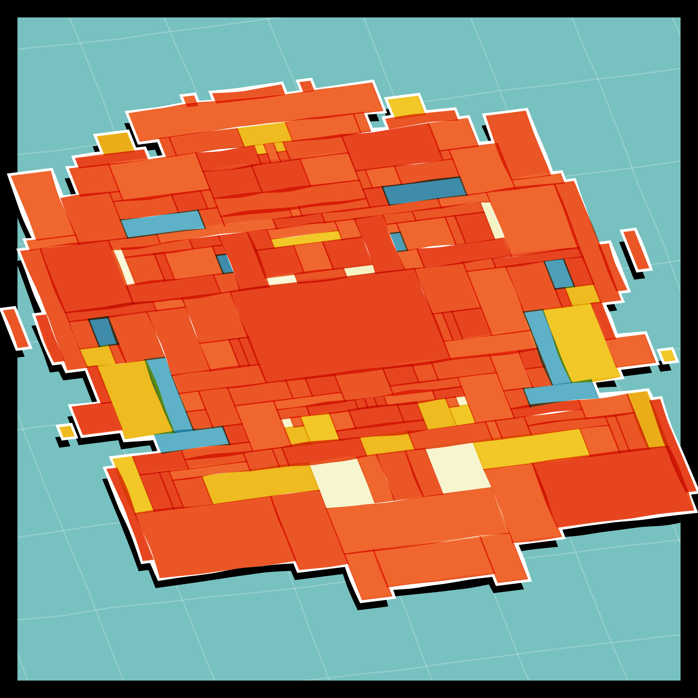 Art Blocks - Art Blocks v2 - Paper Armada #1825 - NFT # 37001825