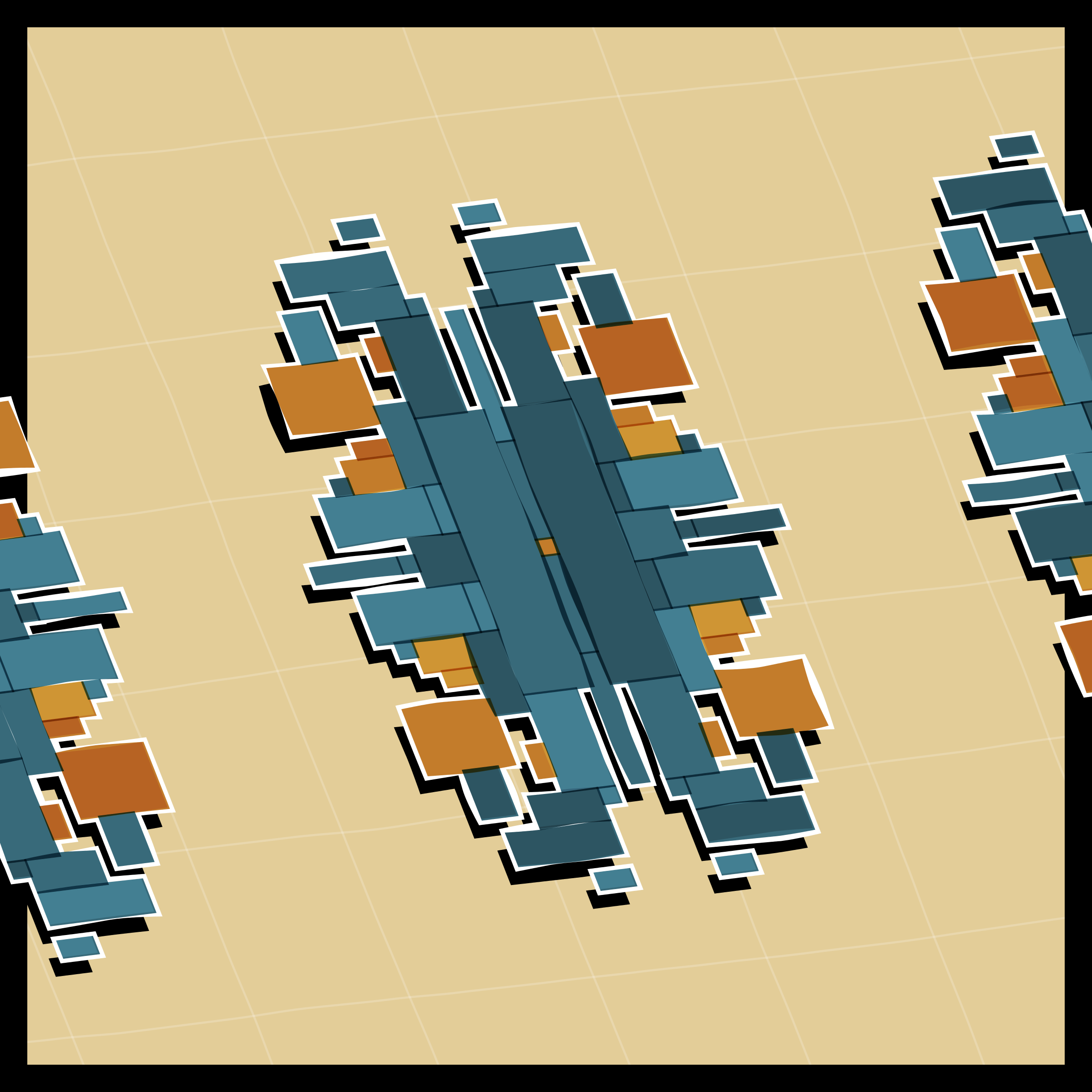 Art Blocks - Art Blocks v2 - Paper Armada #1827 - NFT # 37001827