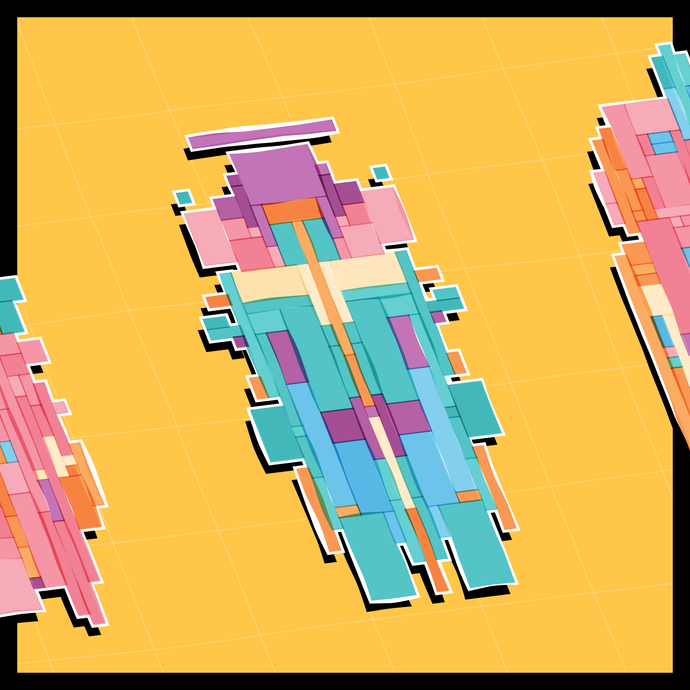 Art Blocks - Art Blocks v2 - Paper Armada #1829 - NFT # 37001829