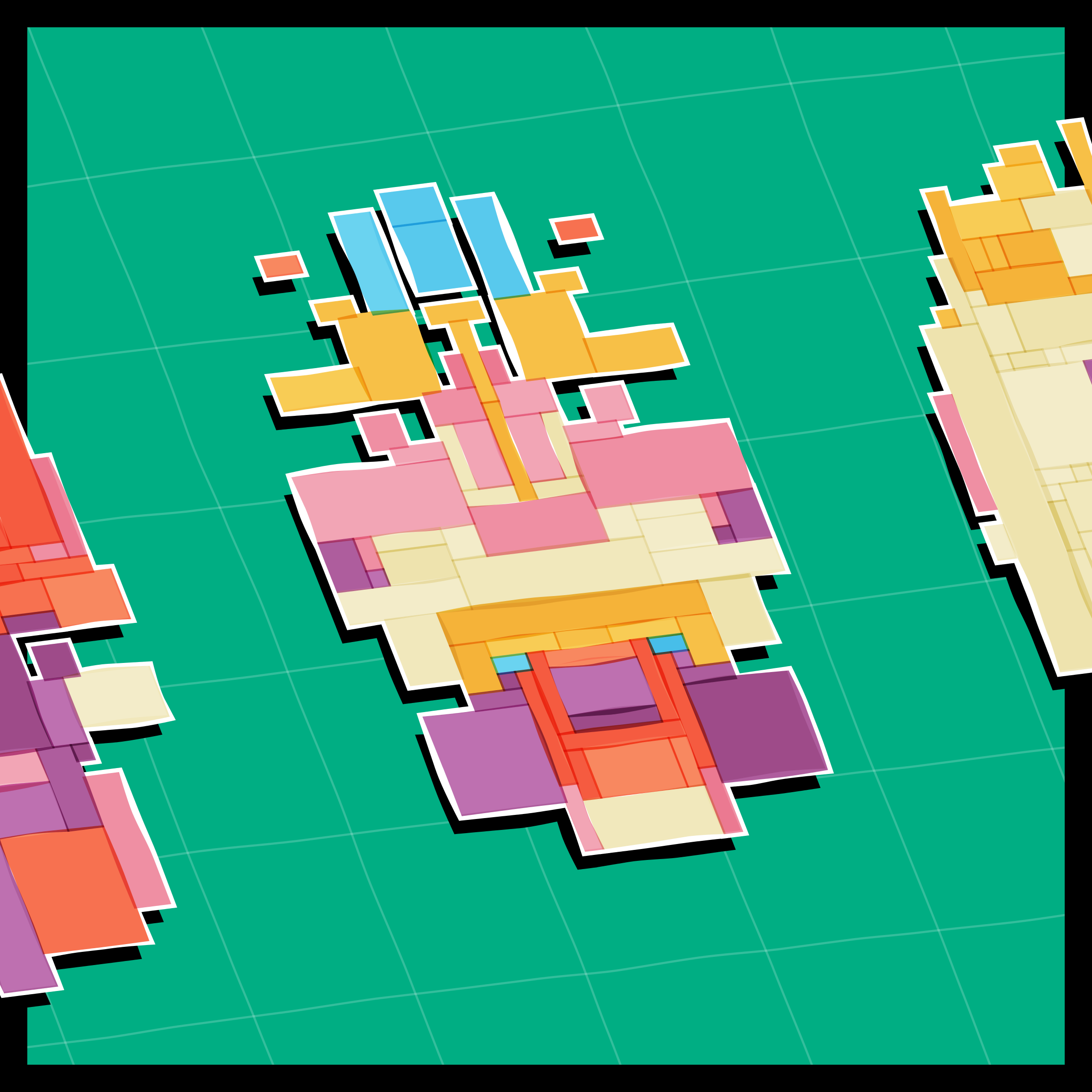 Art Blocks - Art Blocks v2 - Paper Armada #1836 - NFT # 37001836