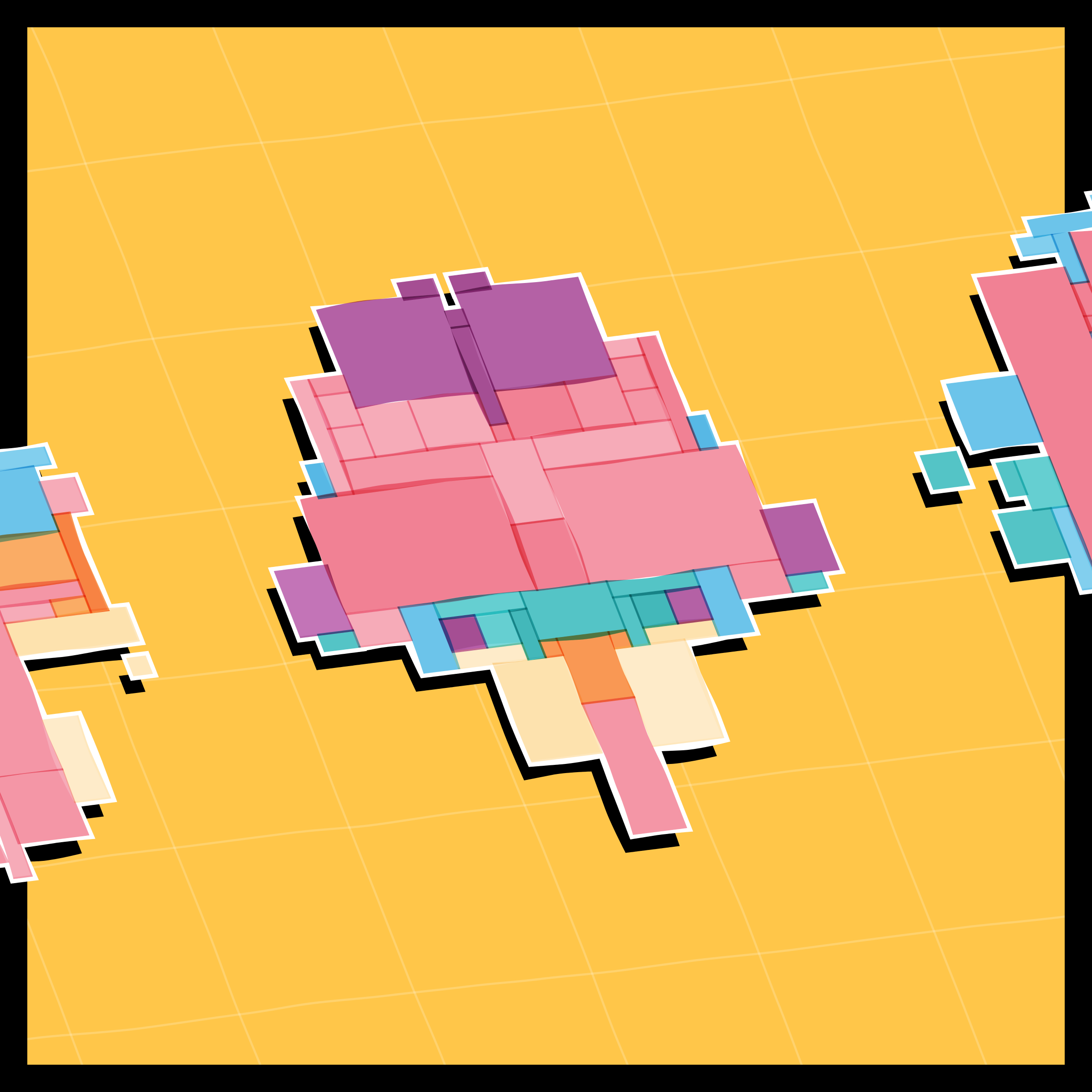 Art Blocks - Art Blocks v2 - Paper Armada #1843 - NFT # 37001843