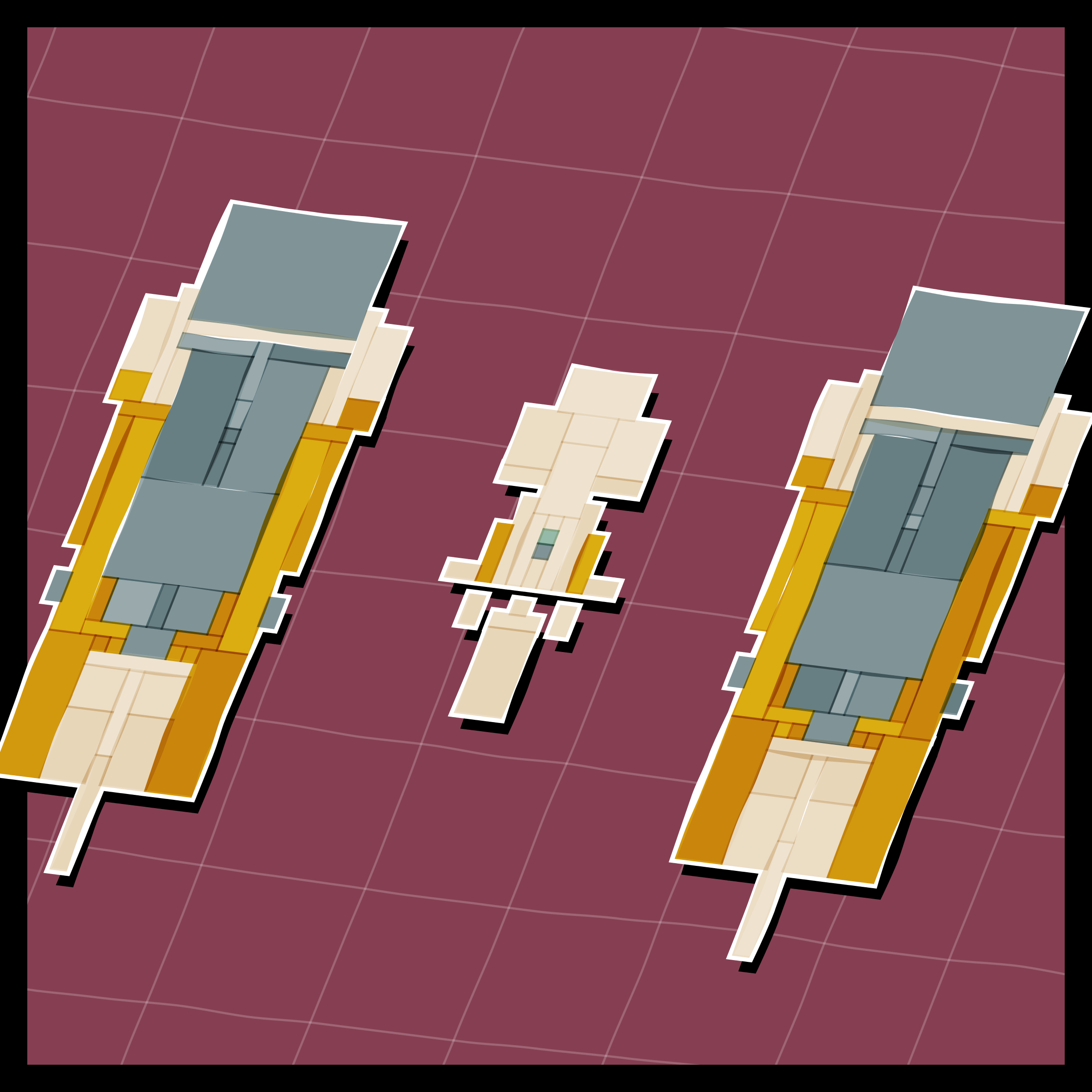 Art Blocks - Art Blocks v2 - Paper Armada #1851 - NFT # 37001851