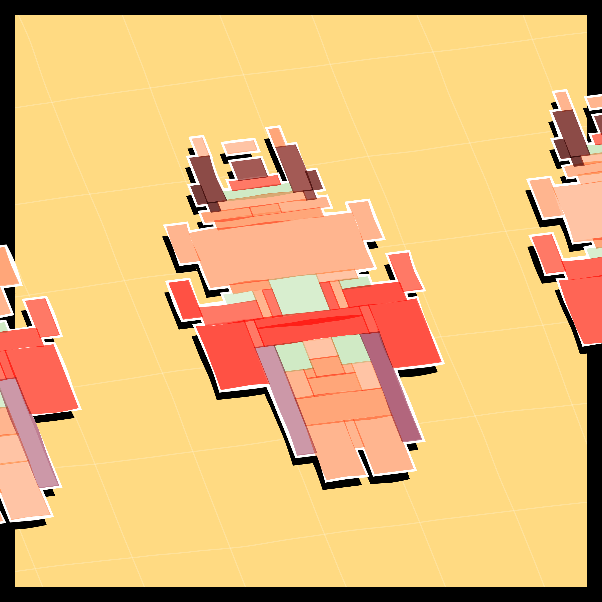 Art Blocks - Art Blocks v2 - Paper Armada #1859 - NFT # 37001859