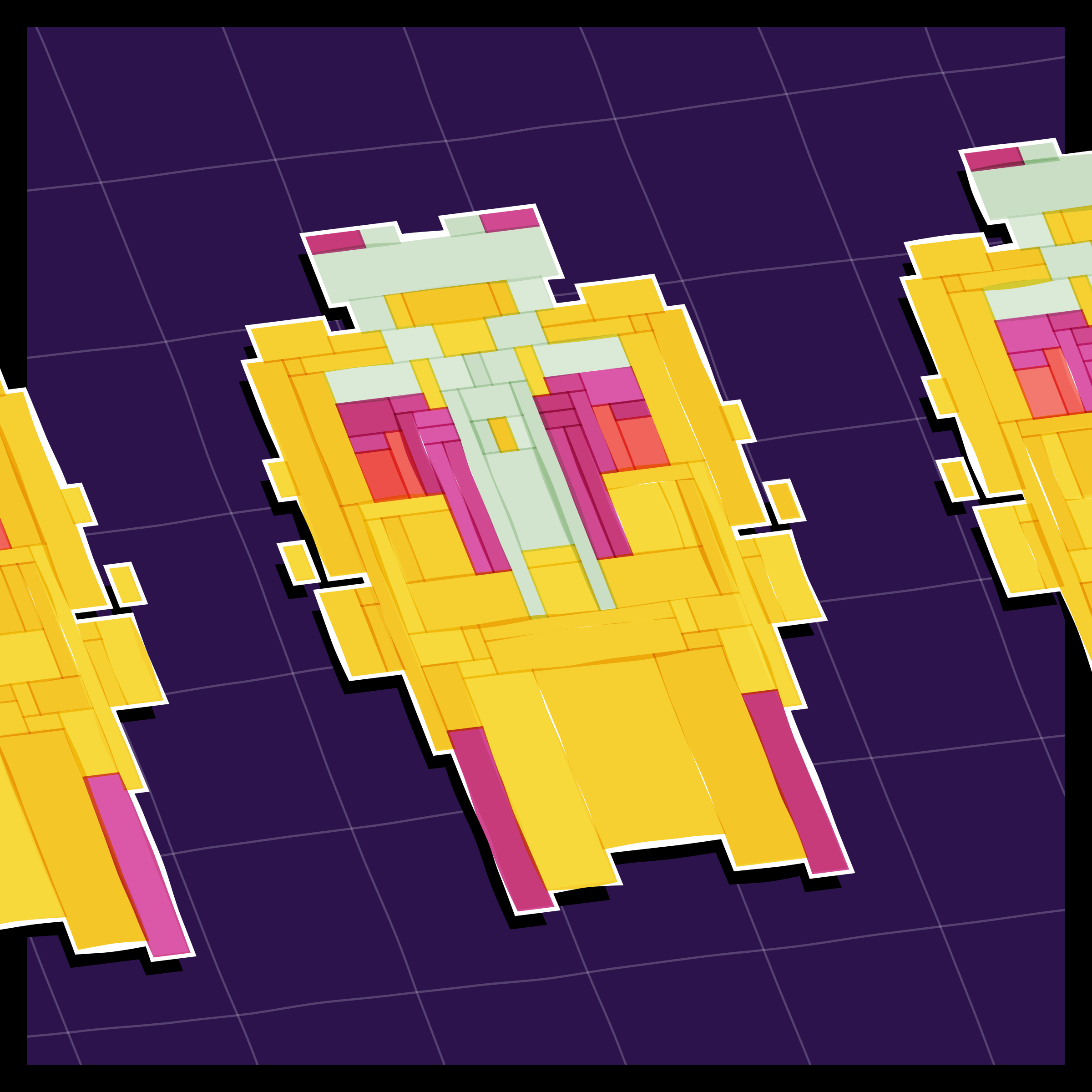 Art Blocks - Art Blocks v2 - Paper Armada #1865 - NFT # 37001865