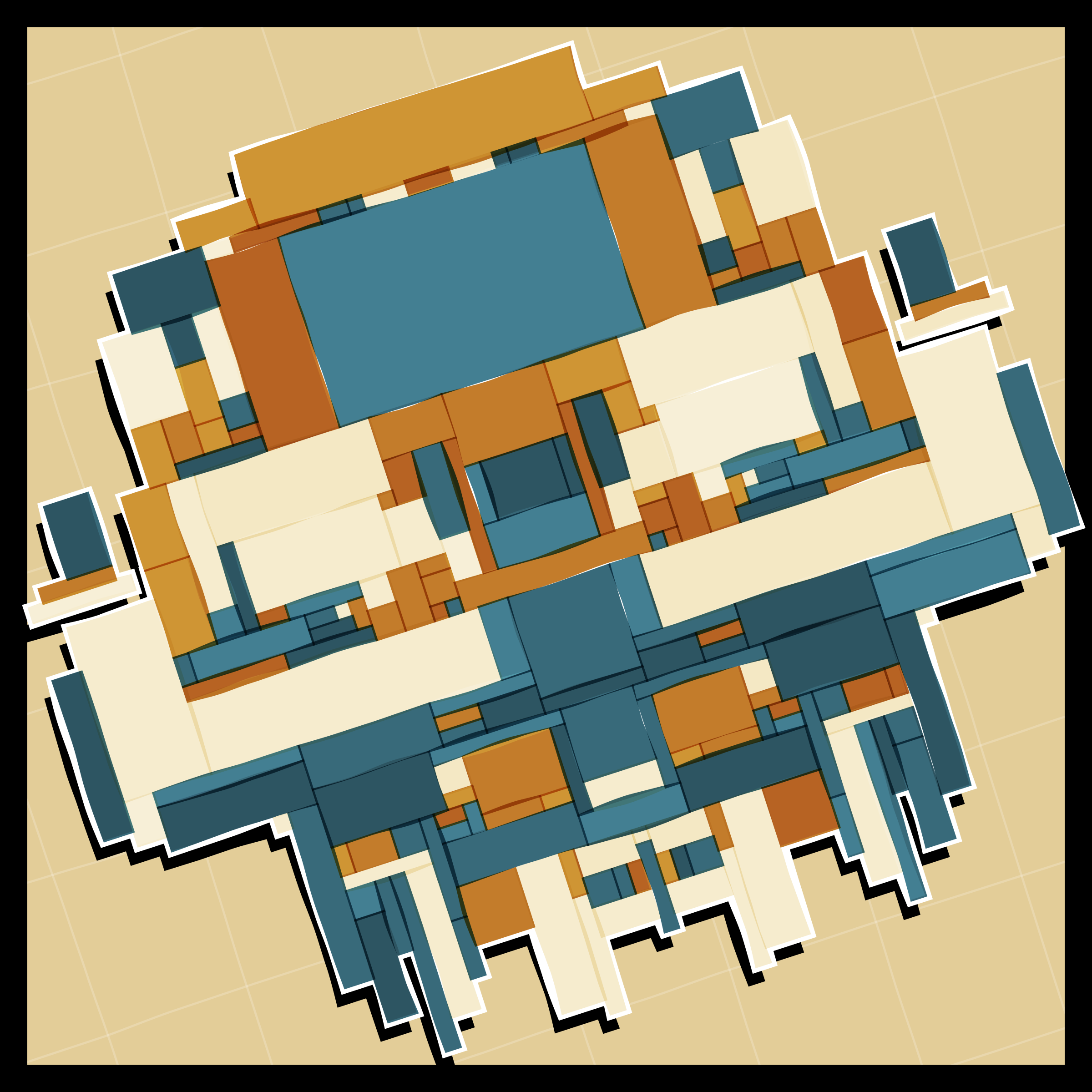 Art Blocks - Art Blocks v2 - Paper Armada #1871 - NFT # 37001871