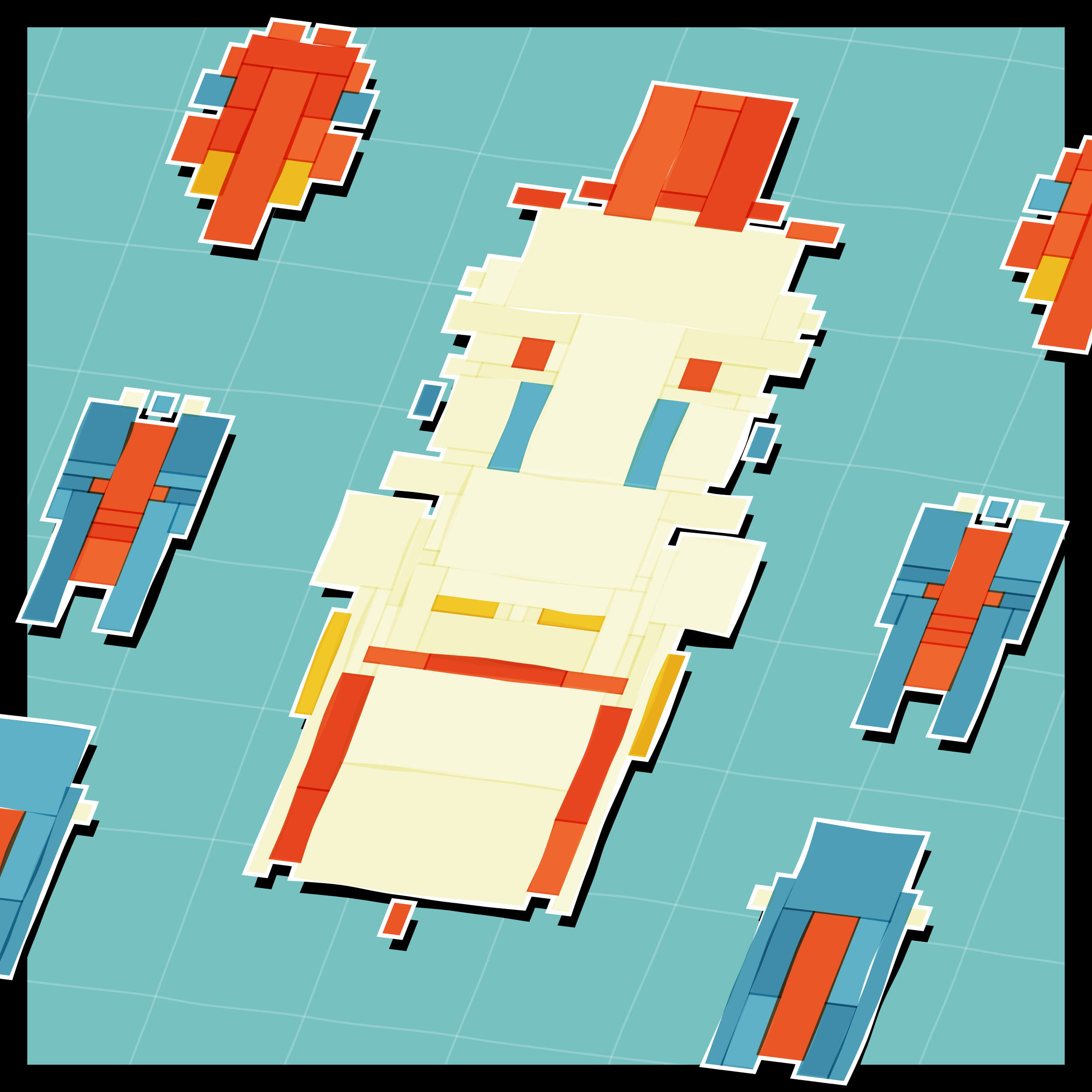 Art Blocks - Art Blocks v2 - Paper Armada #1877 - NFT # 37001877