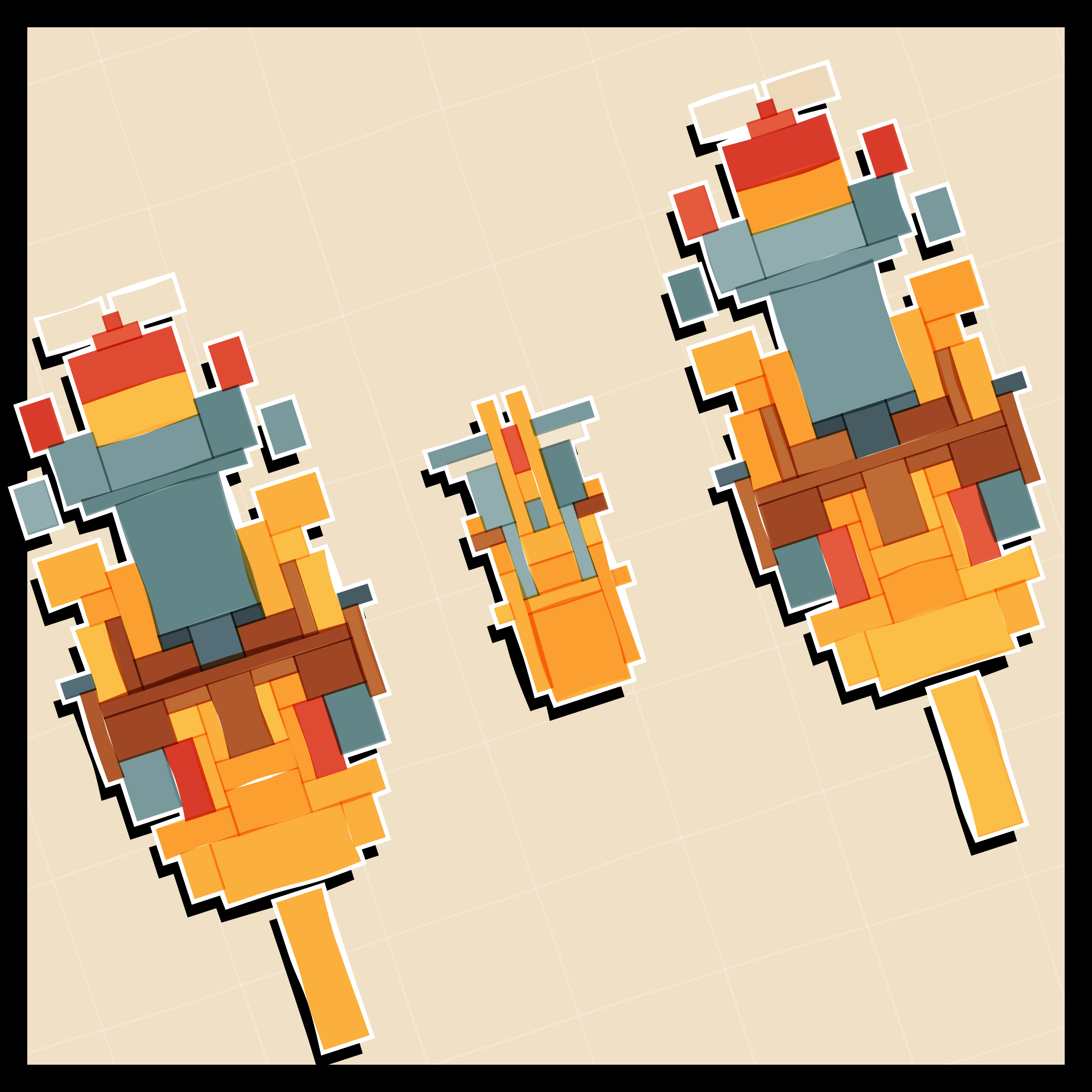 Art Blocks - Art Blocks v2 - Paper Armada #1892 - NFT # 37001892