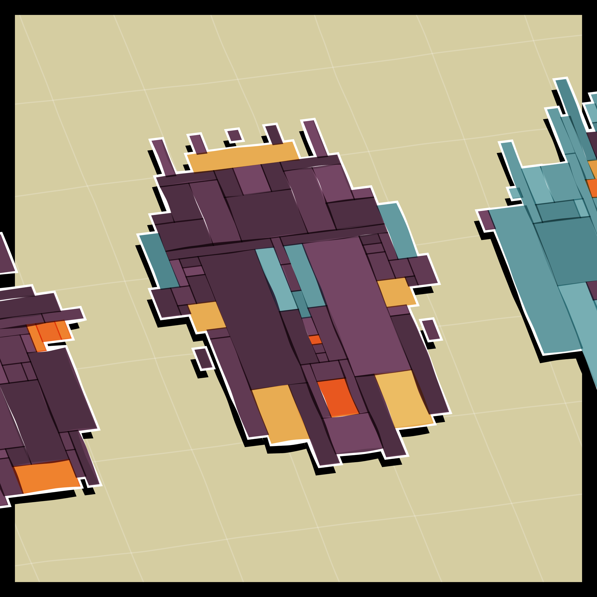 Art Blocks - Art Blocks v2 - Paper Armada #1893 - NFT # 37001893