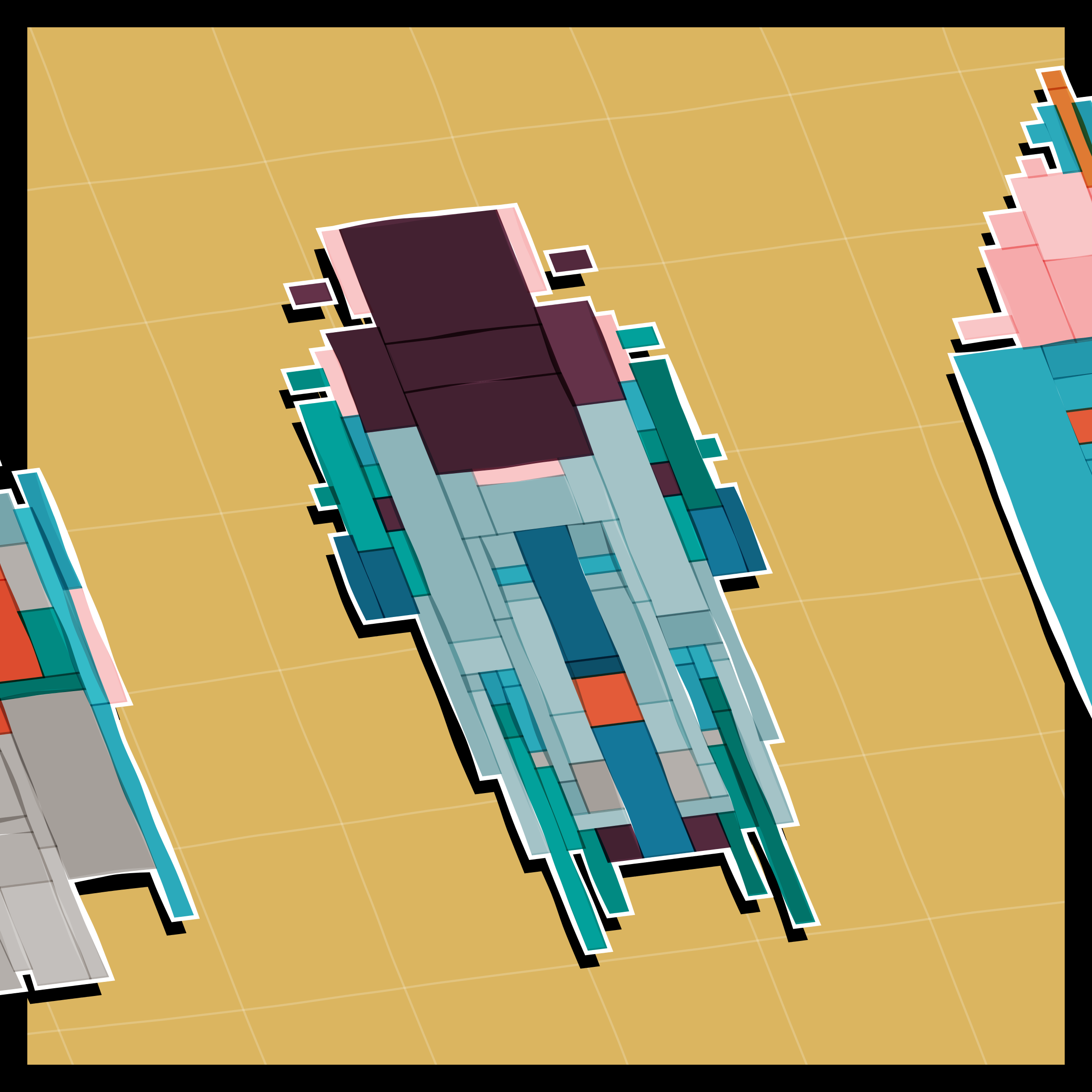 Art Blocks - Art Blocks v2 - Paper Armada #1900 - NFT # 37001900