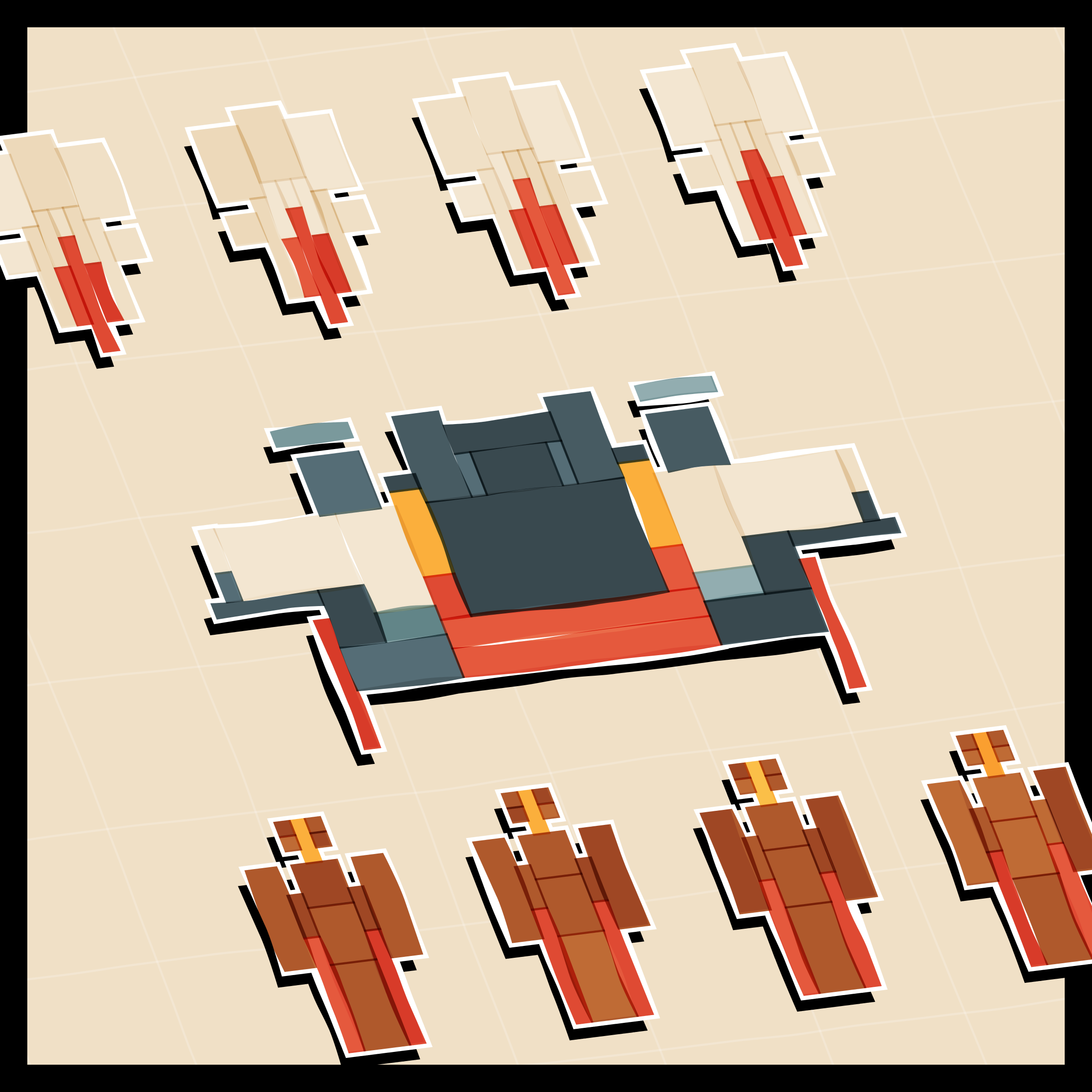 Art Blocks - Art Blocks v2 - Paper Armada #1905 - NFT # 37001905