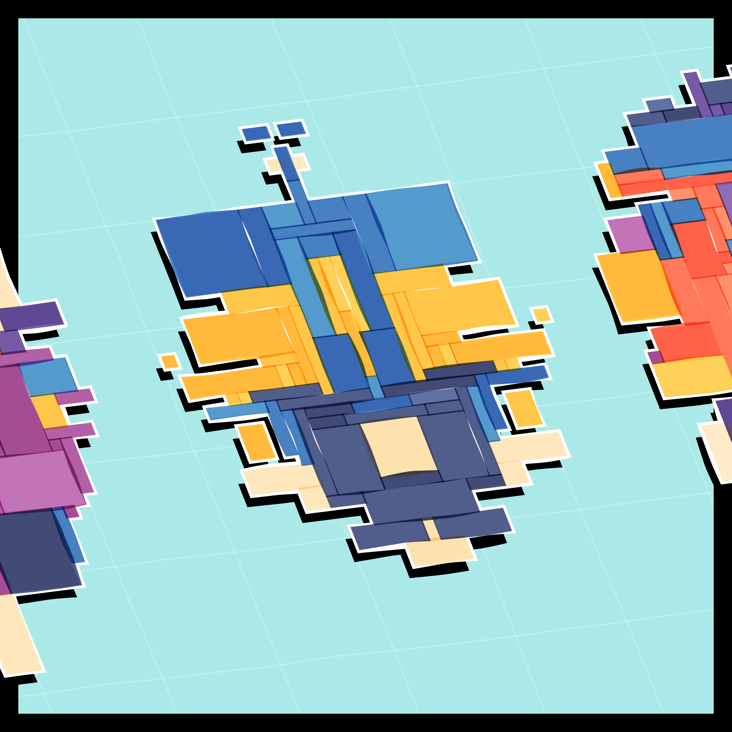 Art Blocks - Art Blocks v2 - Paper Armada #1909 - NFT # 37001909