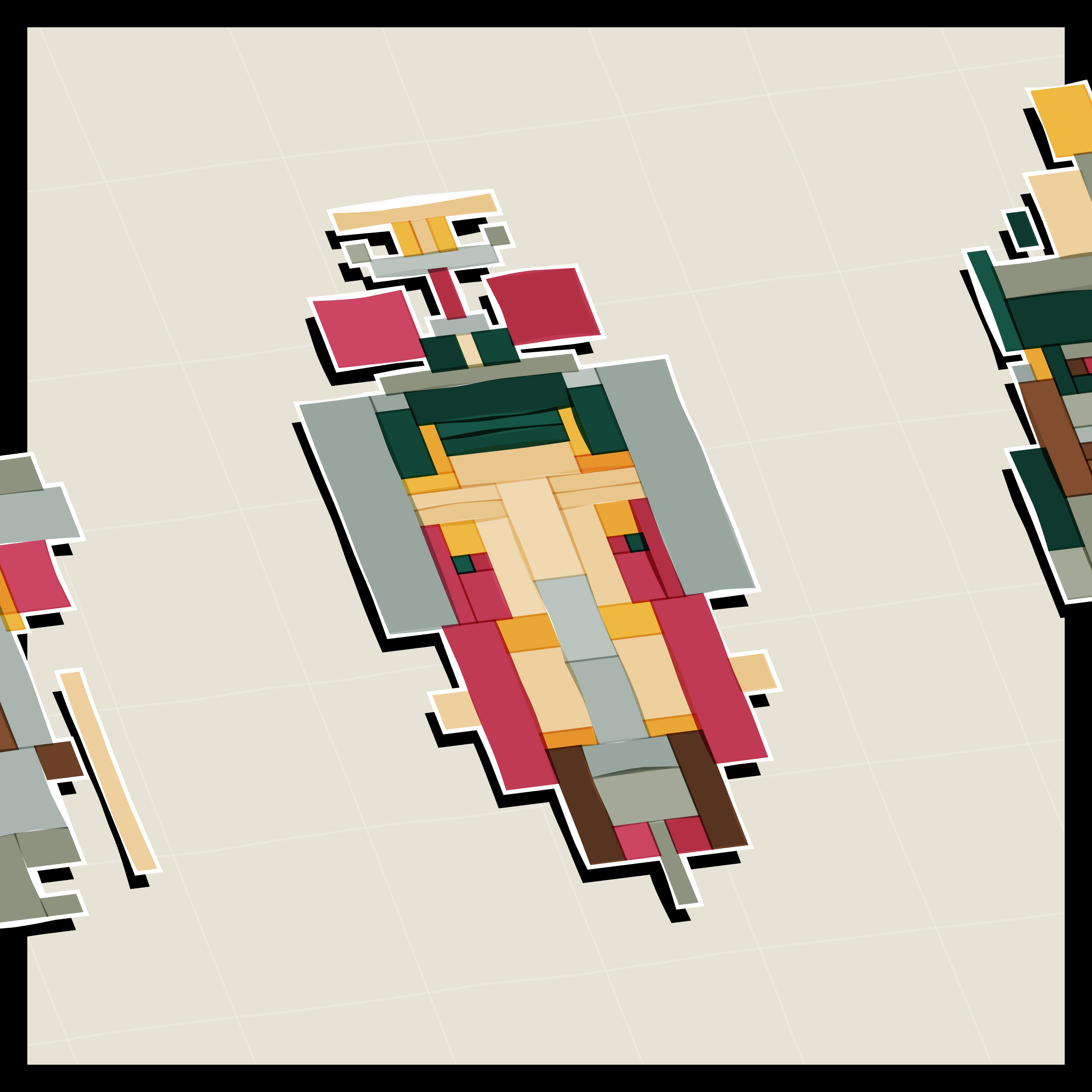 Art Blocks - Art Blocks v2 - Paper Armada #1910 - NFT # 37001910