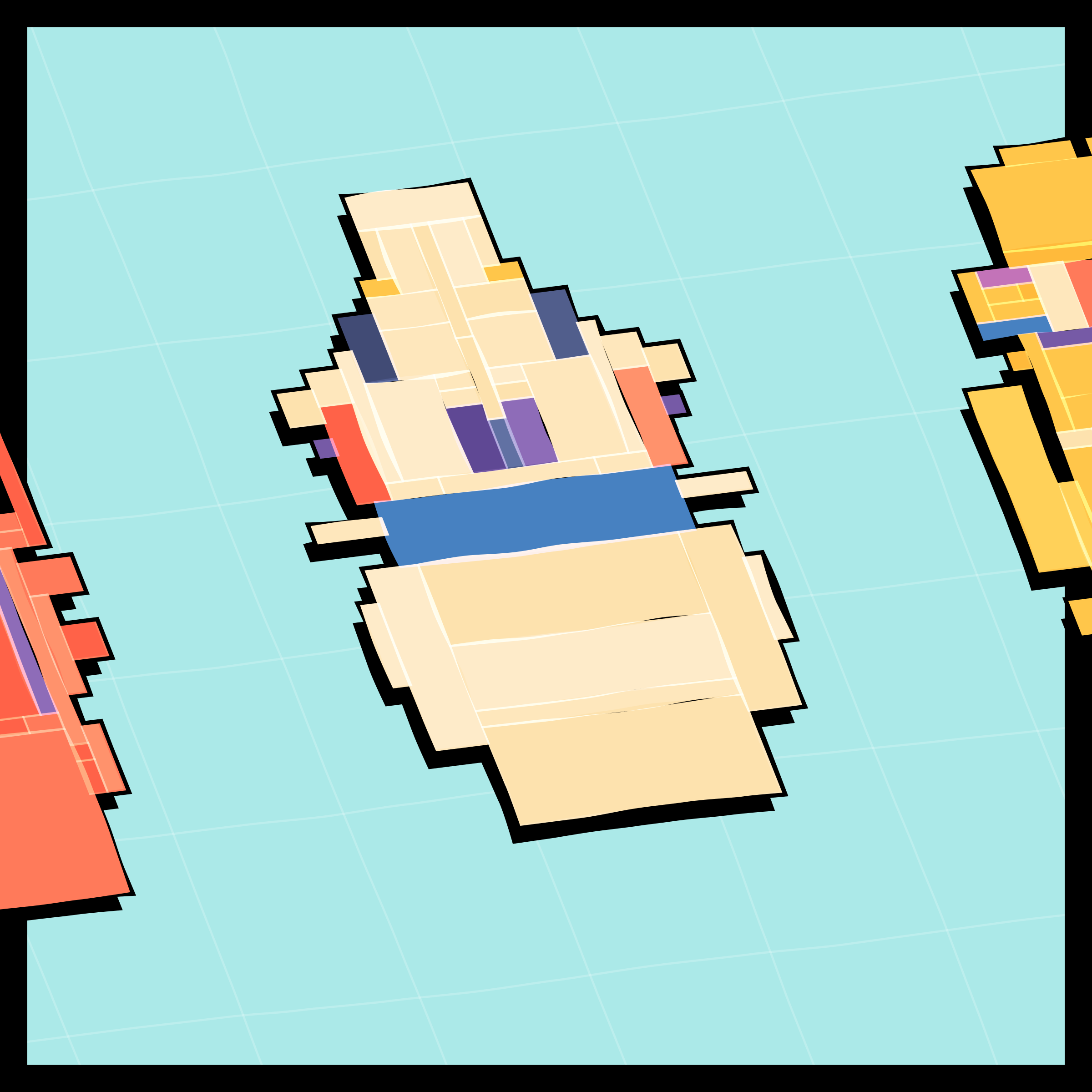 Art Blocks - Art Blocks v2 - Paper Armada #1916 - NFT # 37001916