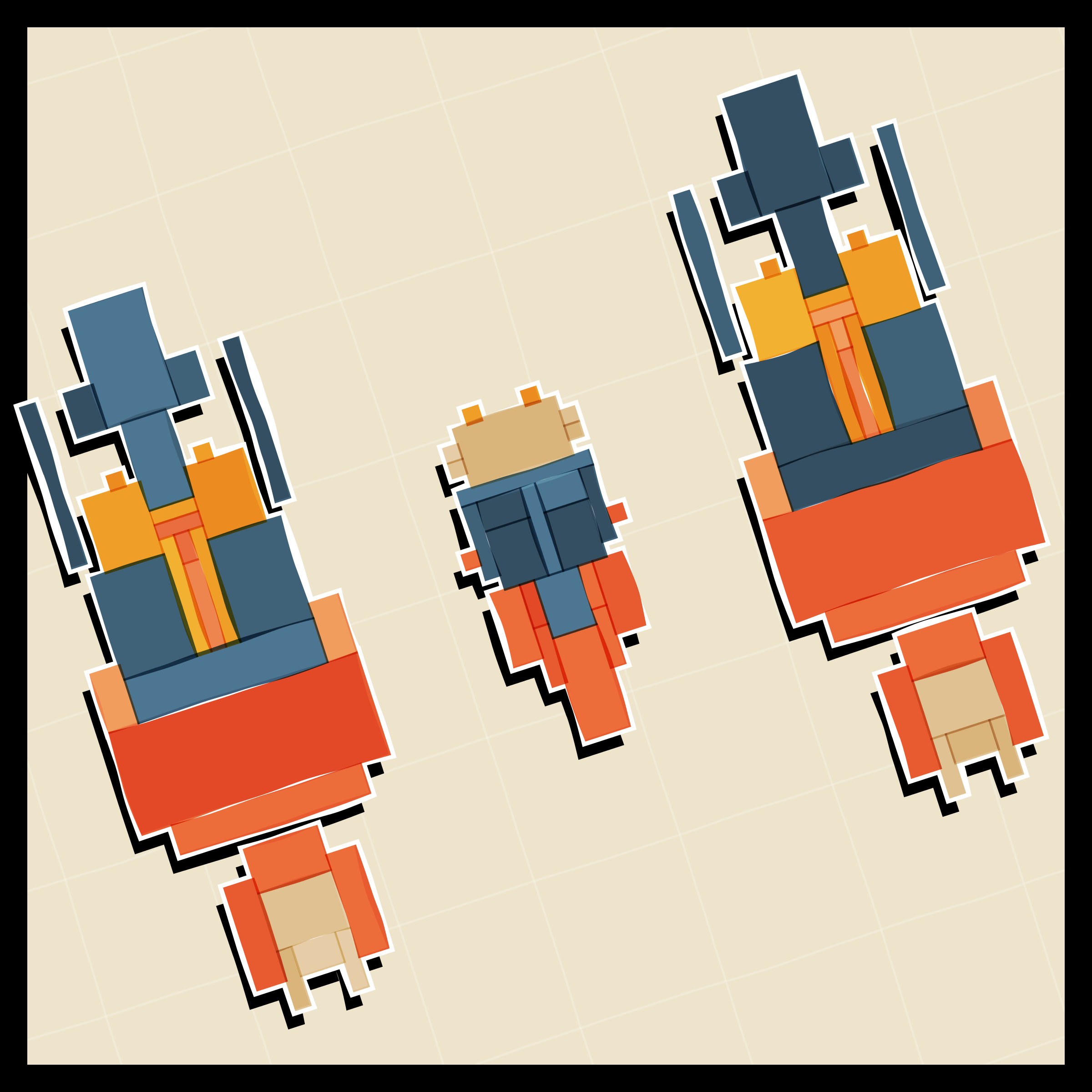 Art Blocks - Art Blocks v2 - Paper Armada #1941 - NFT # 37001941