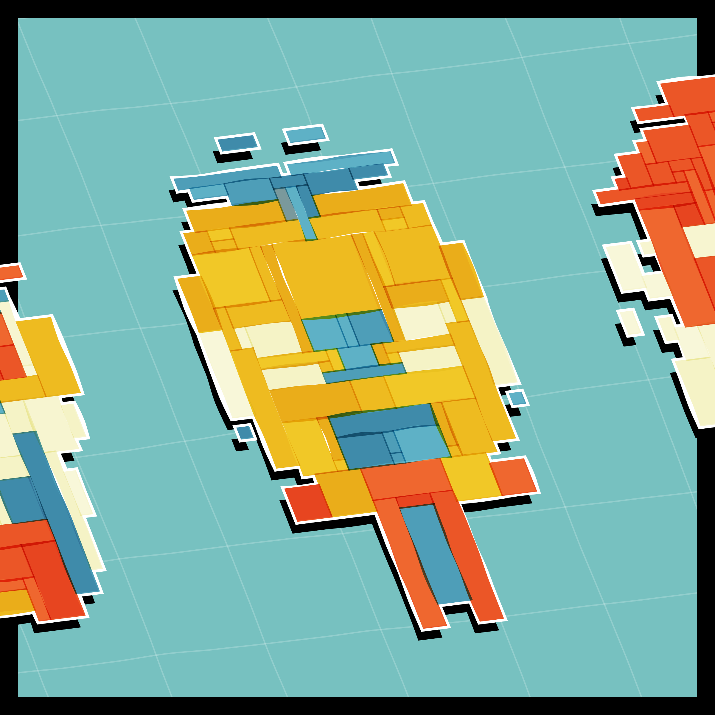 Art Blocks - Art Blocks v2 - Paper Armada #1946 - NFT # 37001946