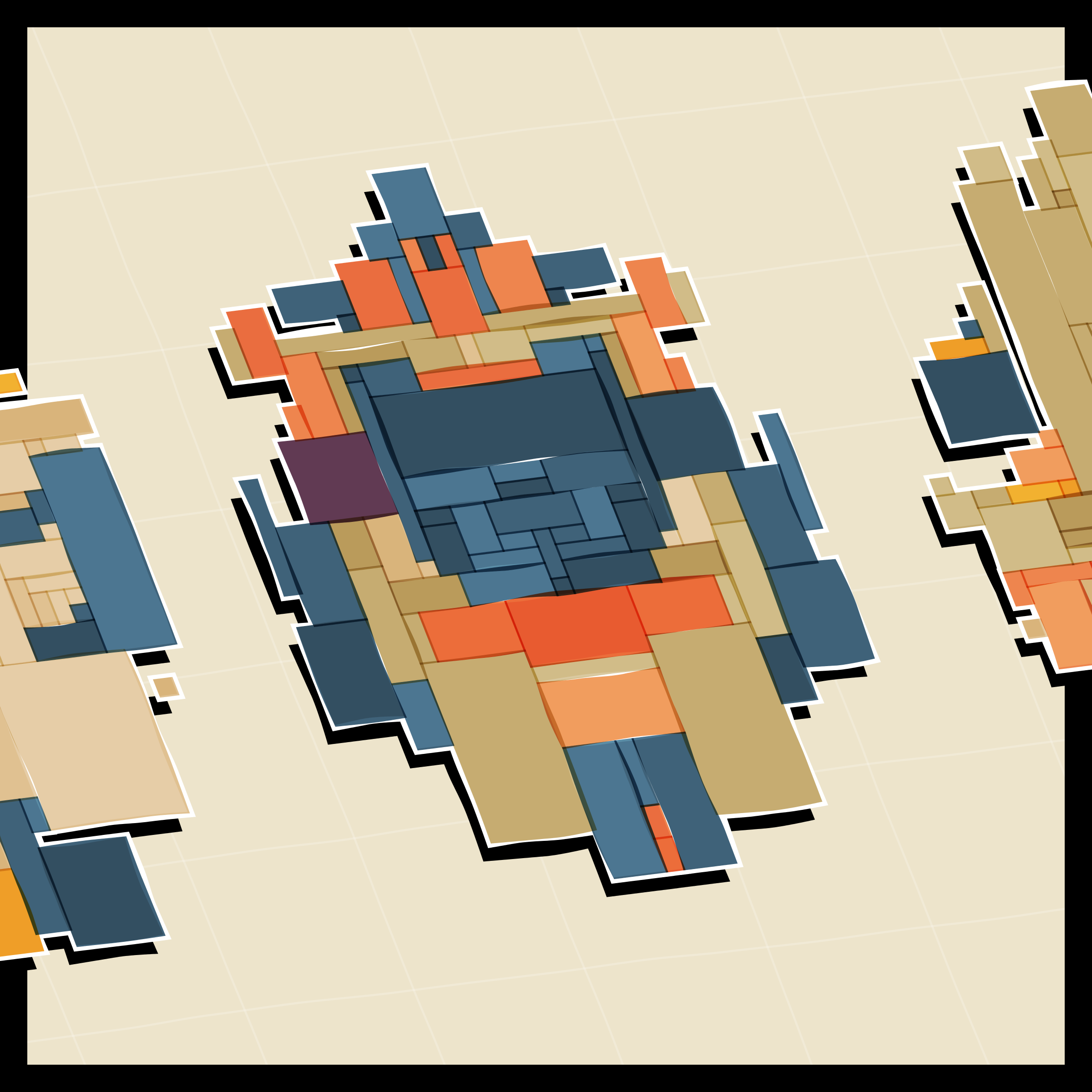 Art Blocks - Art Blocks v2 - Paper Armada #1951 - NFT # 37001951