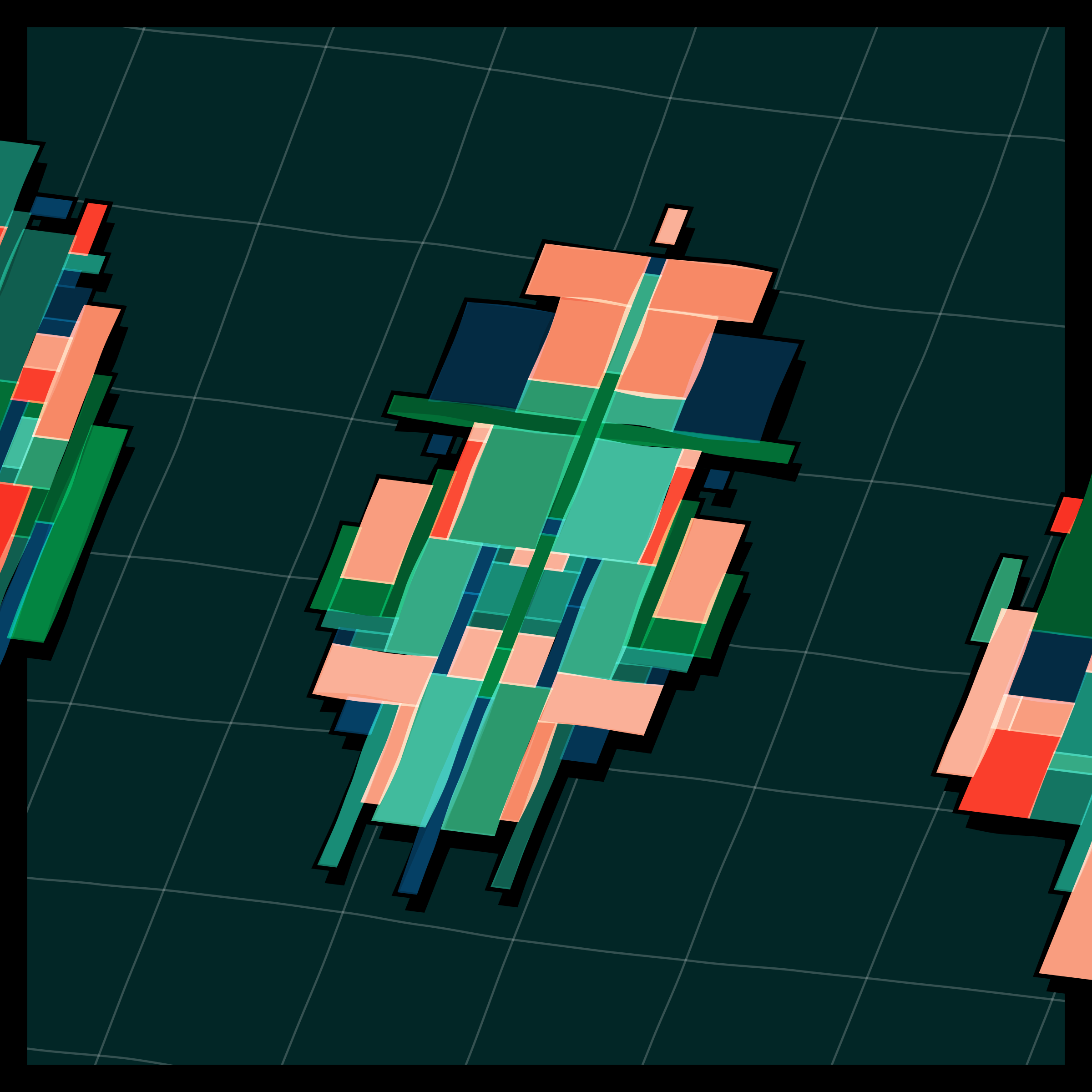 Art Blocks - Art Blocks v2 - Paper Armada #1953 - NFT # 37001953