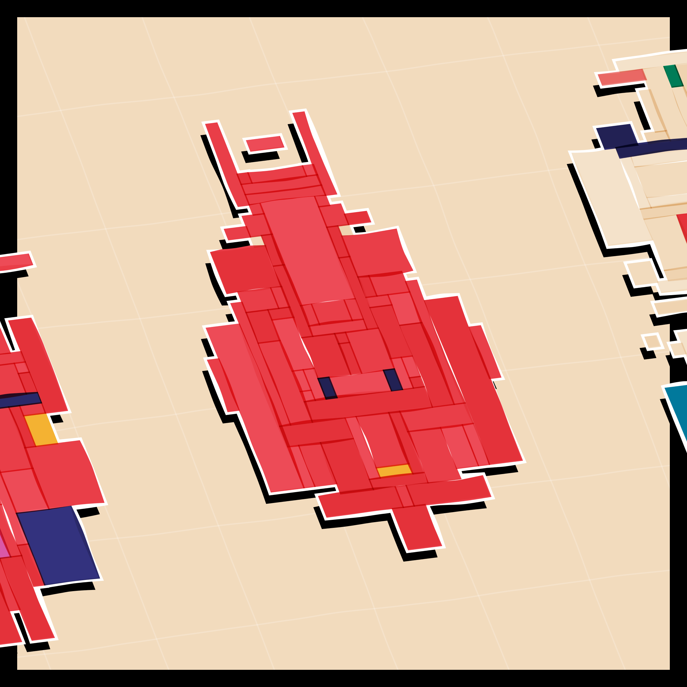 Art Blocks - Art Blocks v2 - Paper Armada #1965 - NFT # 37001965