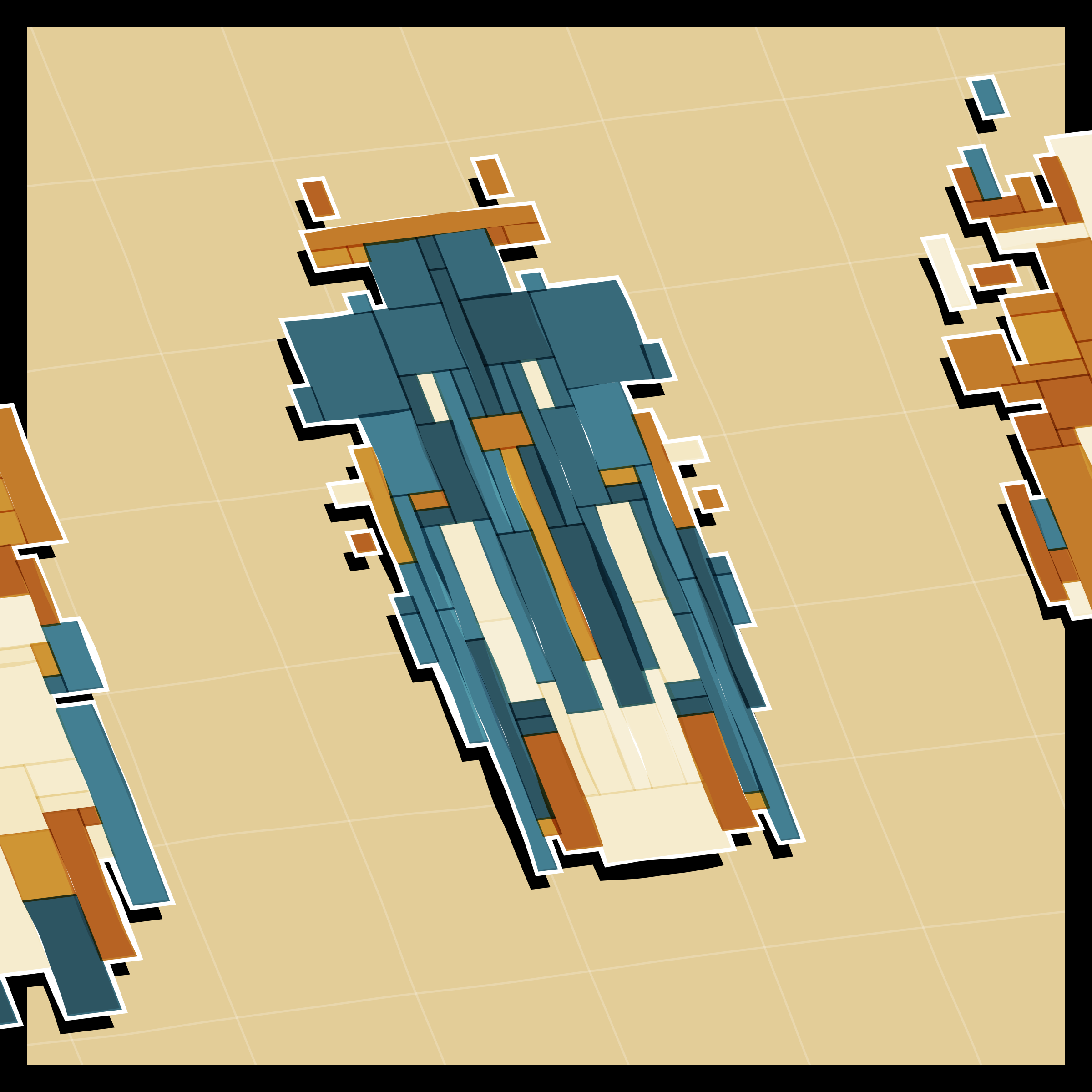 Art Blocks - Art Blocks v2 - Paper Armada #1981 - NFT # 37001981