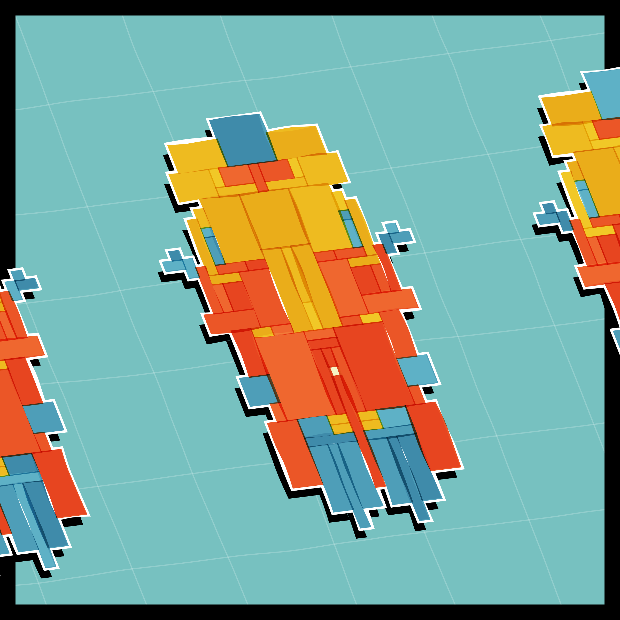 Art Blocks - Art Blocks v2 - Paper Armada #1992 - NFT # 37001992