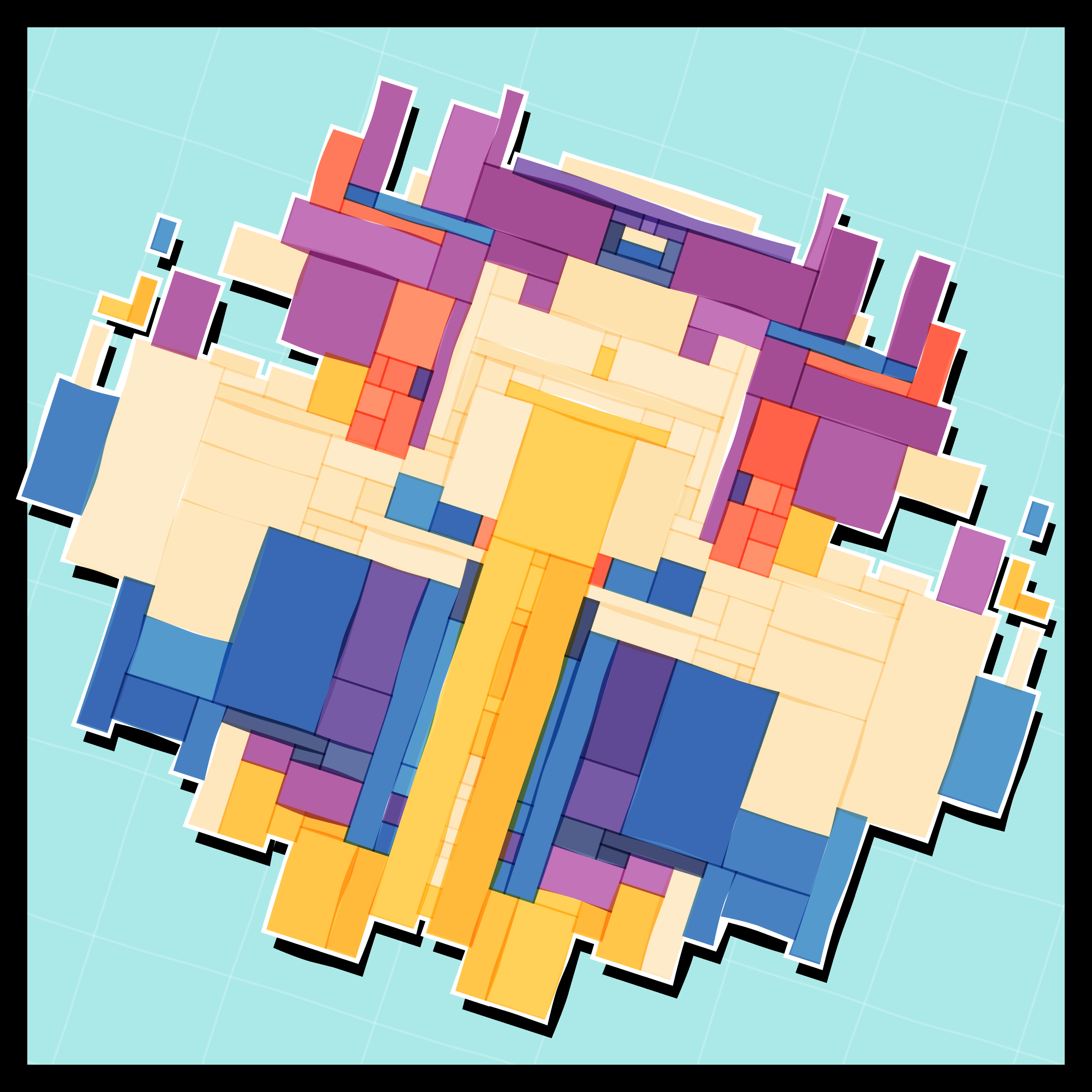 Art Blocks - Art Blocks v2 - Paper Armada #1994 - NFT # 37001994