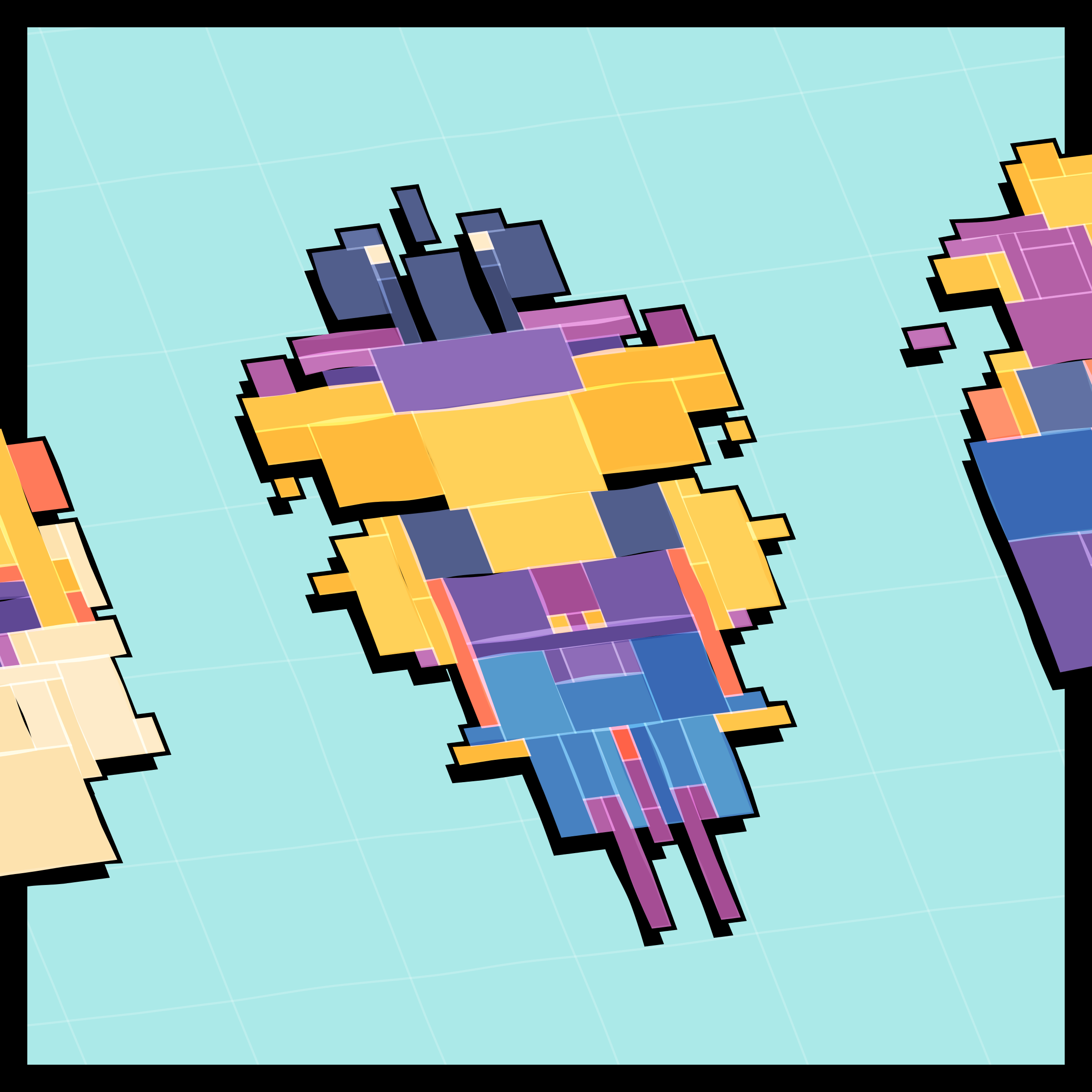 Art Blocks - Art Blocks v2 - Paper Armada #1998 - NFT # 37001998