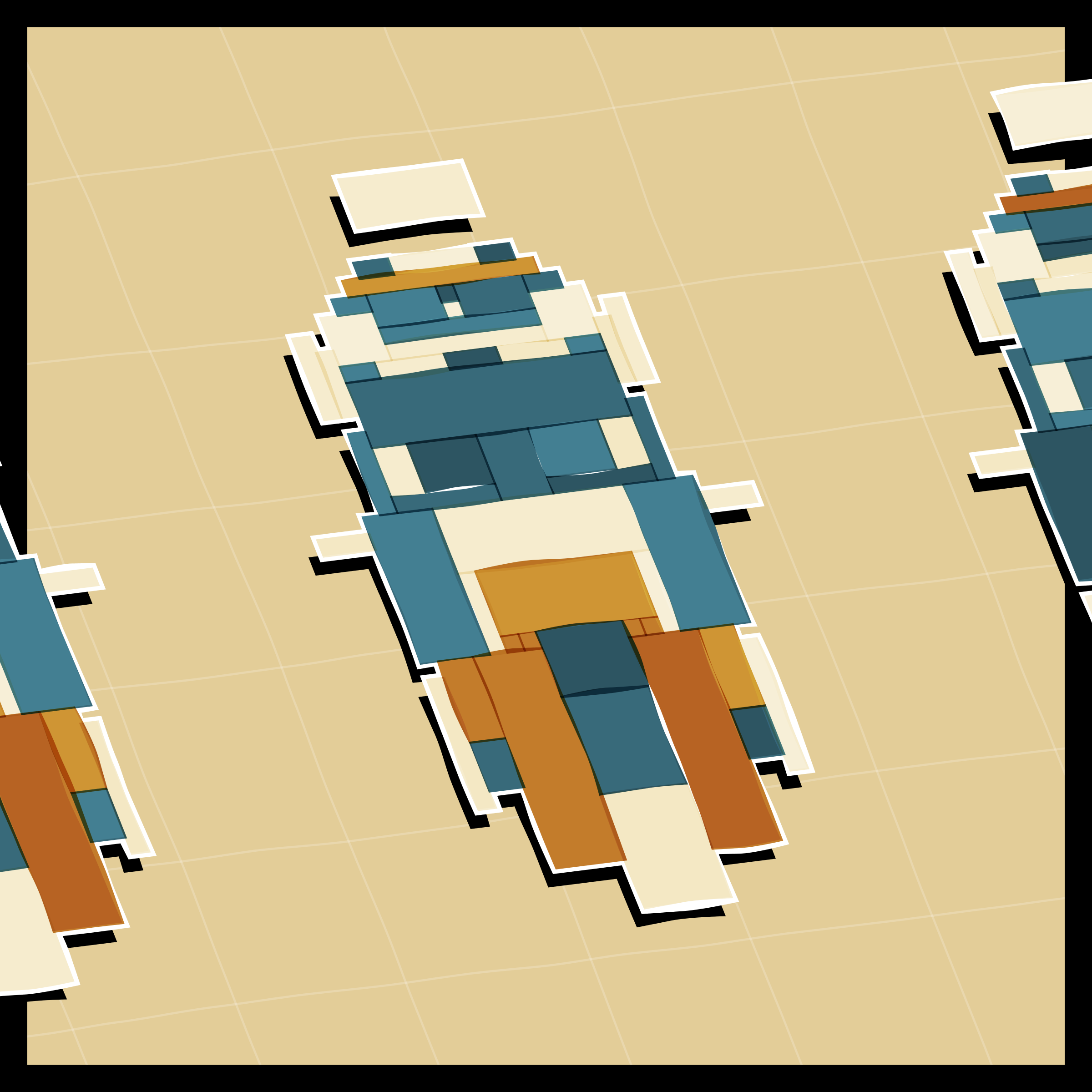 Art Blocks - Art Blocks v2 - Paper Armada #2016 - NFT # 37002016