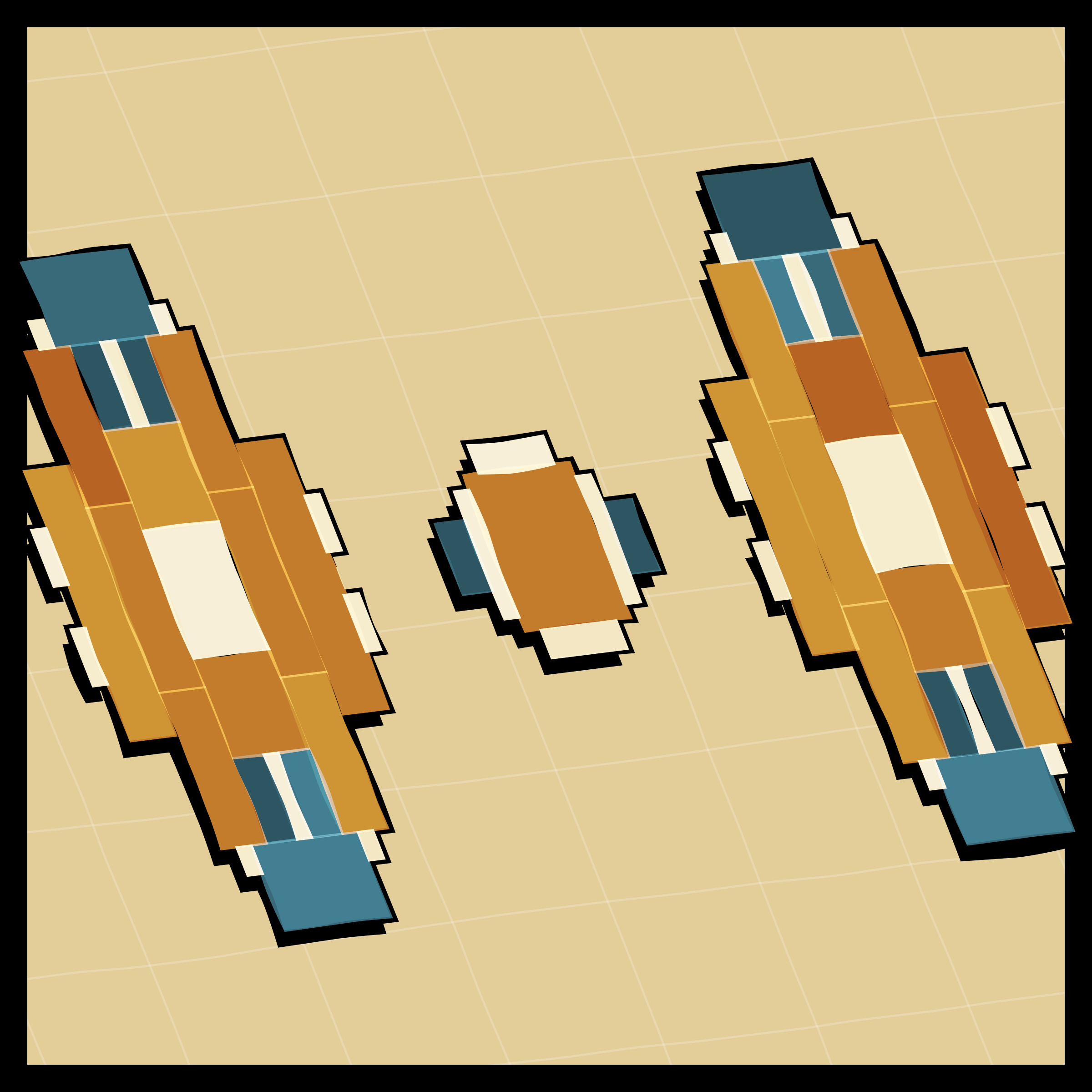 Art Blocks - Art Blocks v2 - Paper Armada #2018 - NFT # 37002018