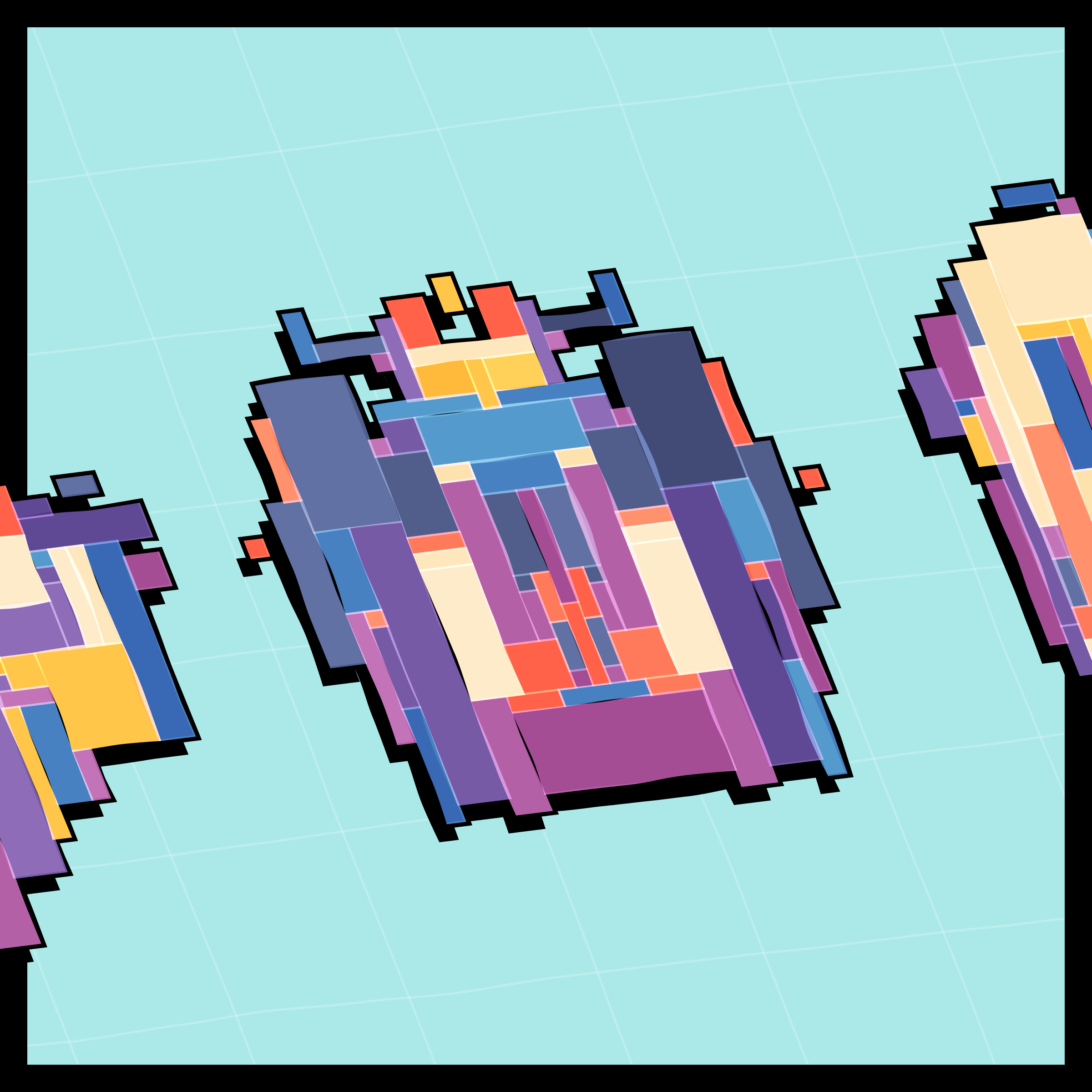 Art Blocks - Art Blocks v2 - Paper Armada #2031 - NFT # 37002031