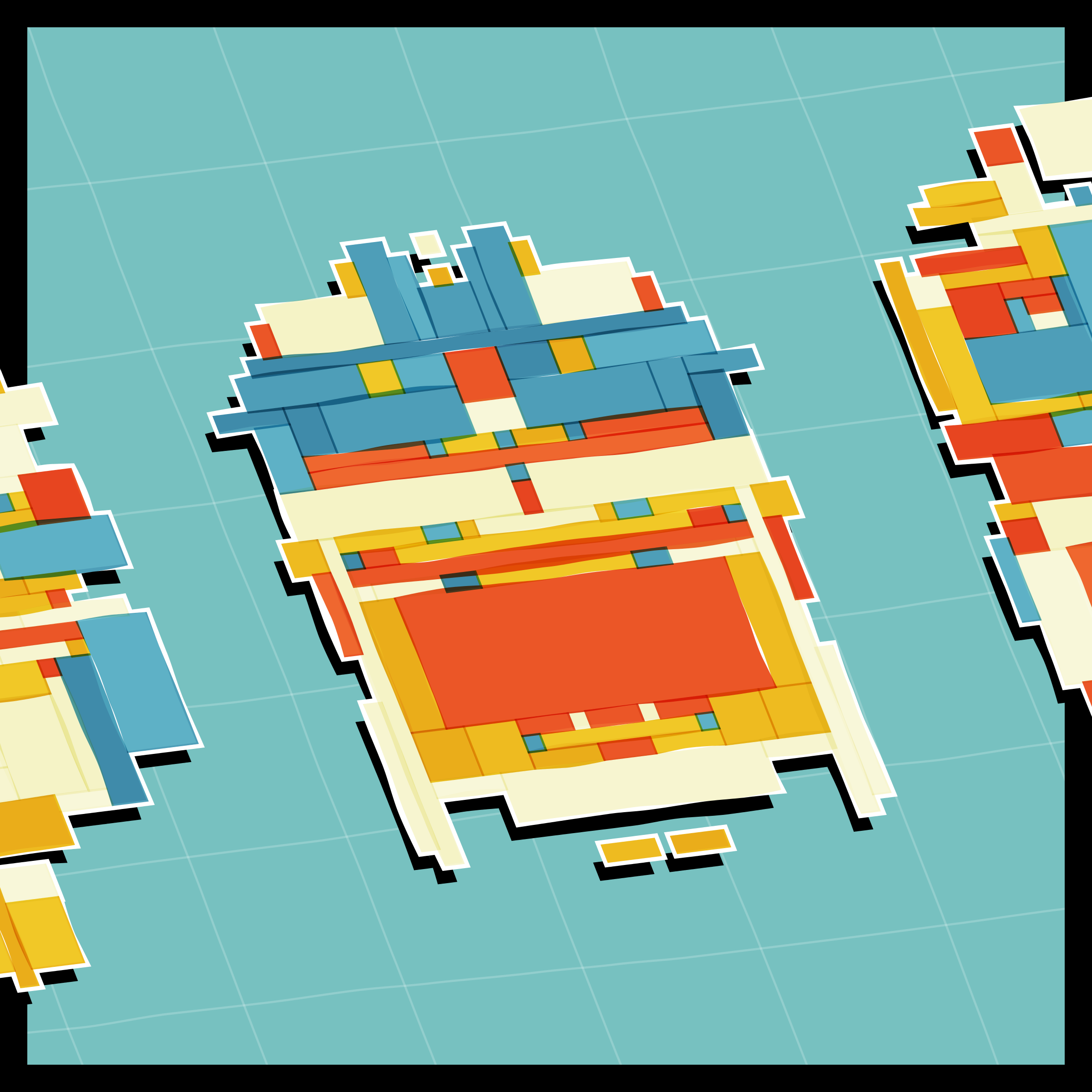 Art Blocks - Art Blocks v2 - Paper Armada #2041 - NFT # 37002041