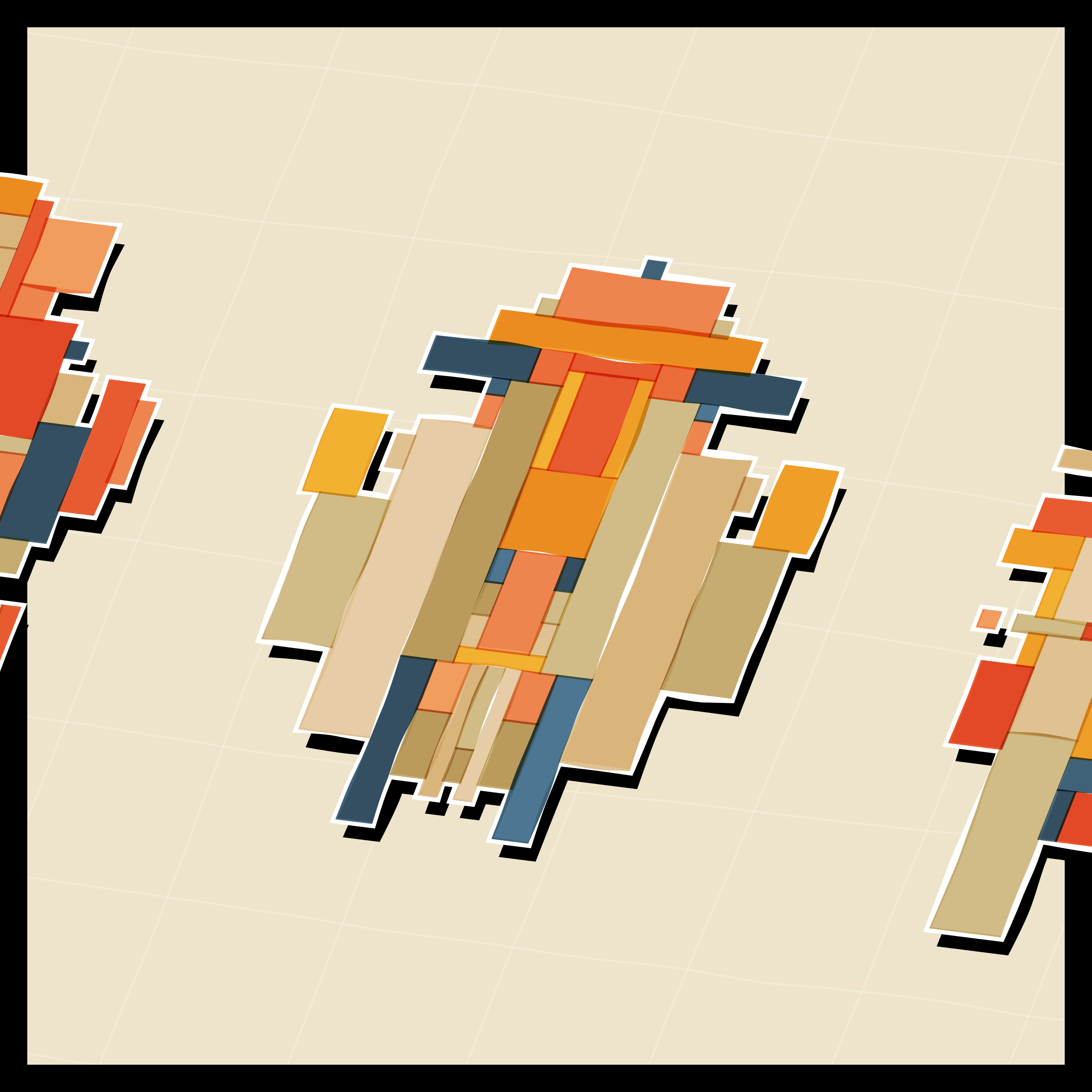 Art Blocks - Art Blocks v2 - Paper Armada #2055 - NFT # 37002055