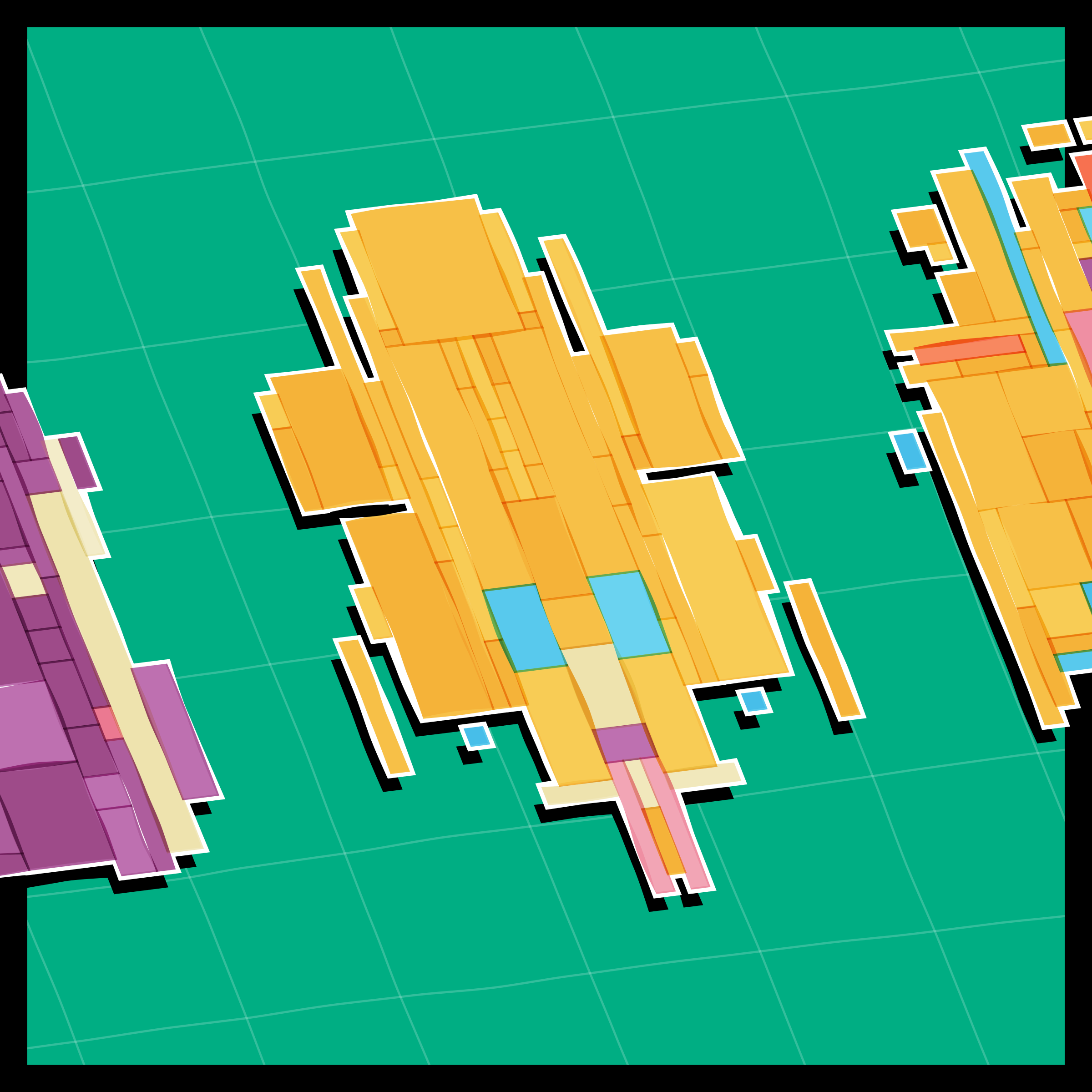 Art Blocks - Art Blocks v2 - Paper Armada #2062 - NFT # 37002062