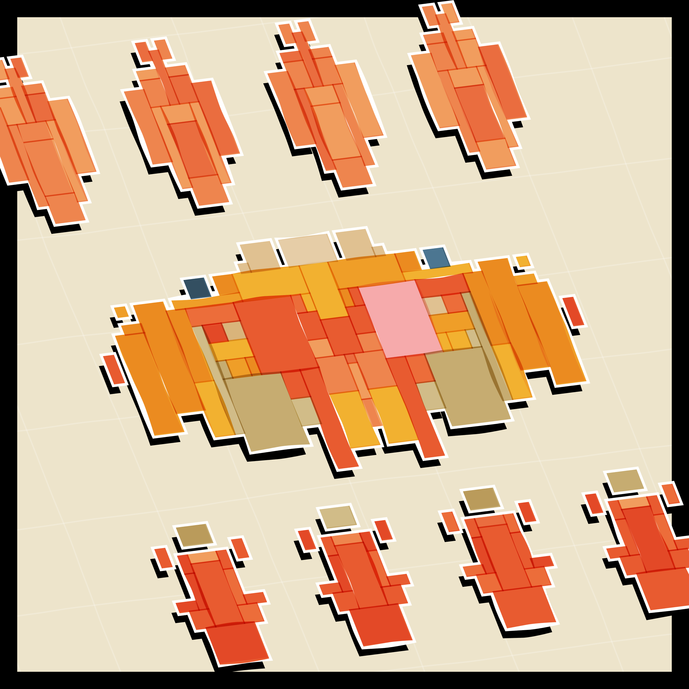 Art Blocks - Art Blocks v2 - Paper Armada #2072 - NFT # 37002072