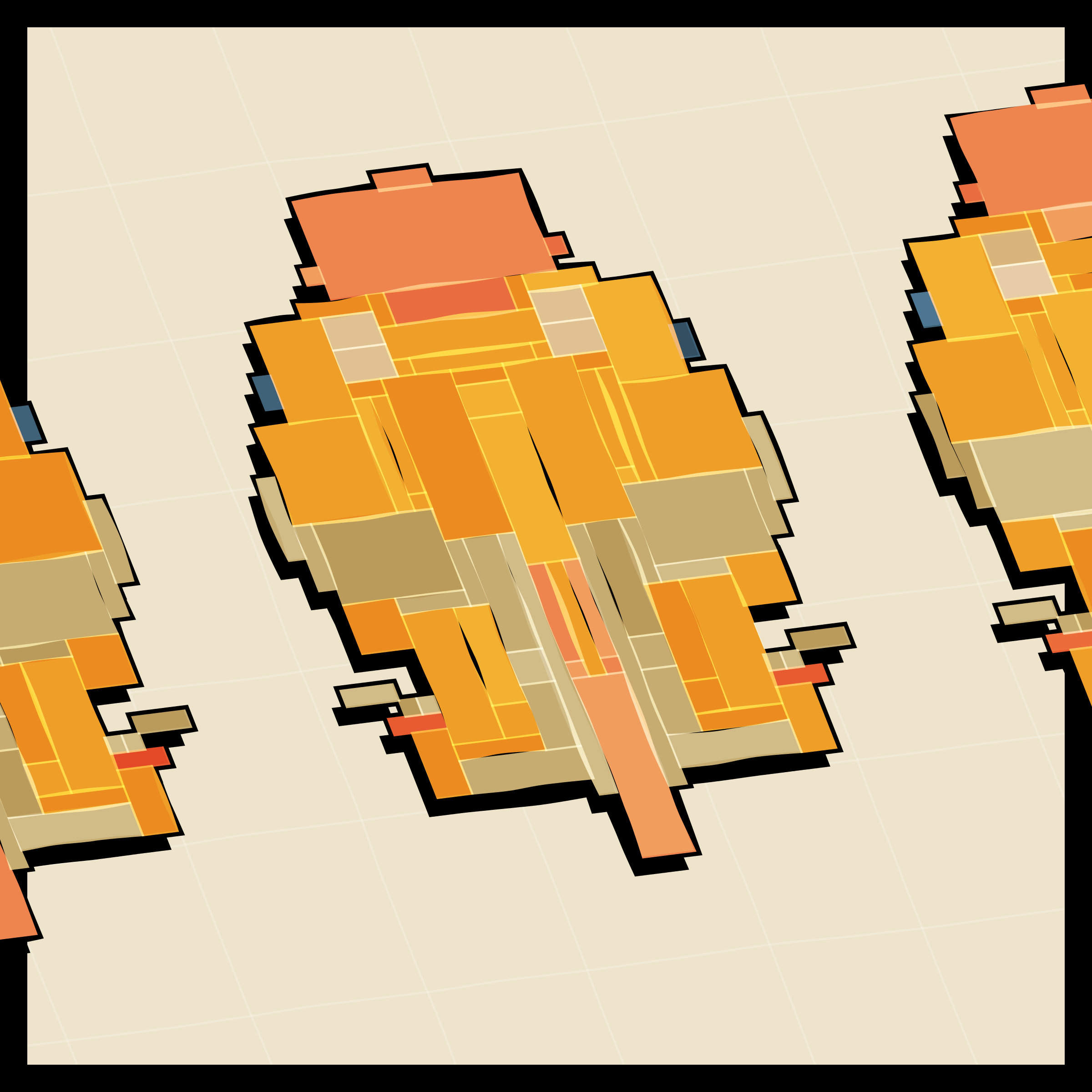 Art Blocks - Art Blocks v2 - Paper Armada #2077 - NFT # 37002077