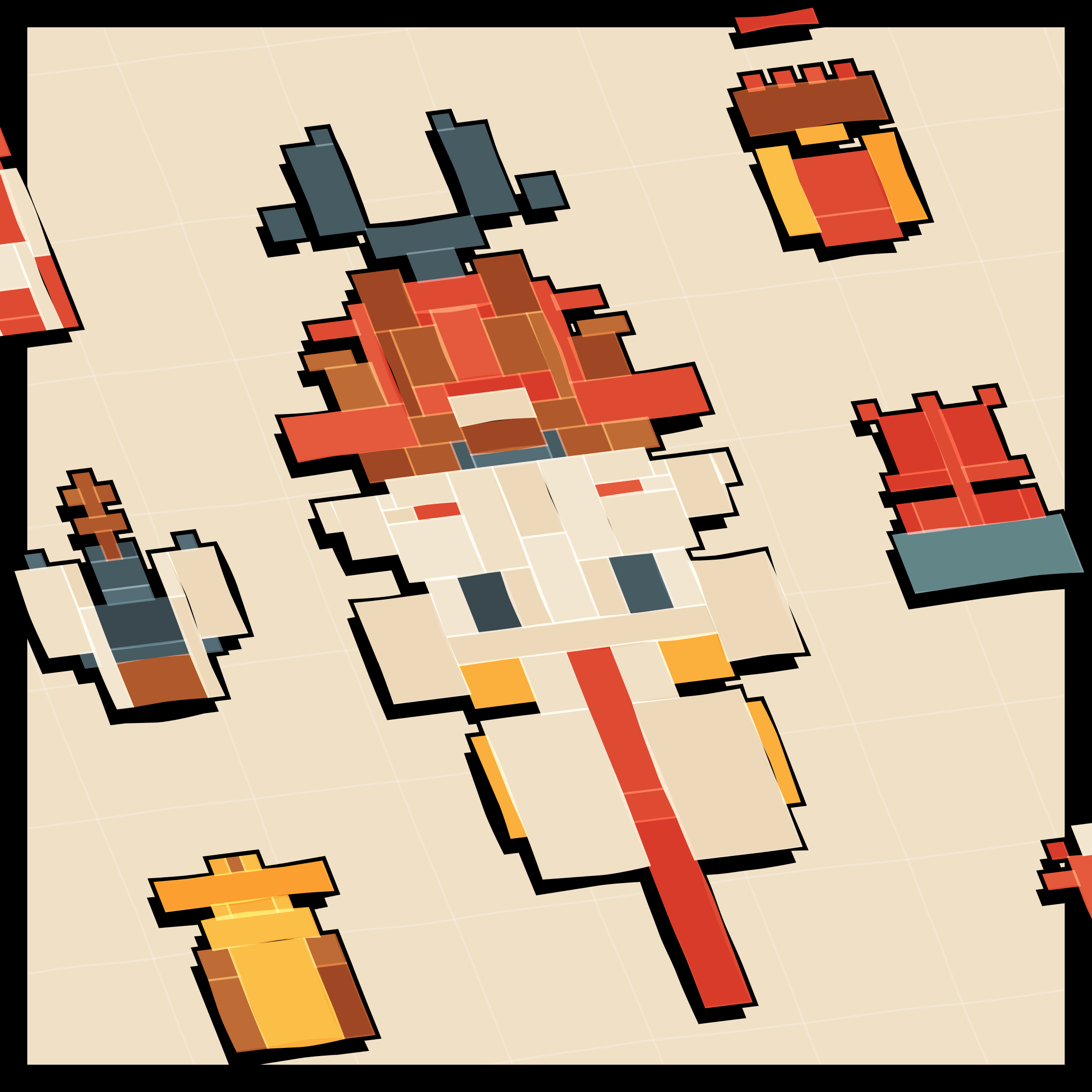 Art Blocks - Art Blocks v2 - Paper Armada #2084 - NFT # 37002084