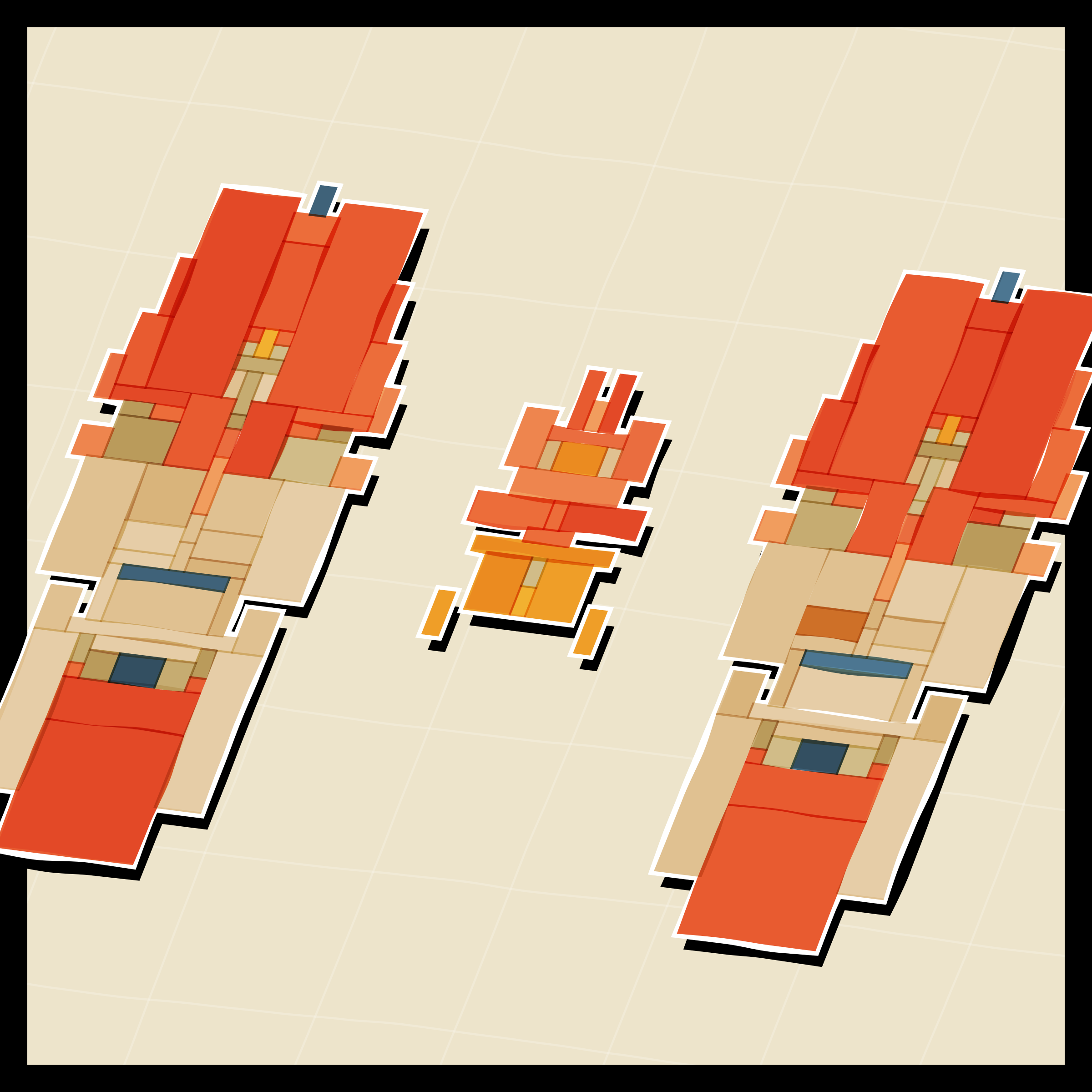 Art Blocks - Art Blocks v2 - Paper Armada #2086 - NFT # 37002086