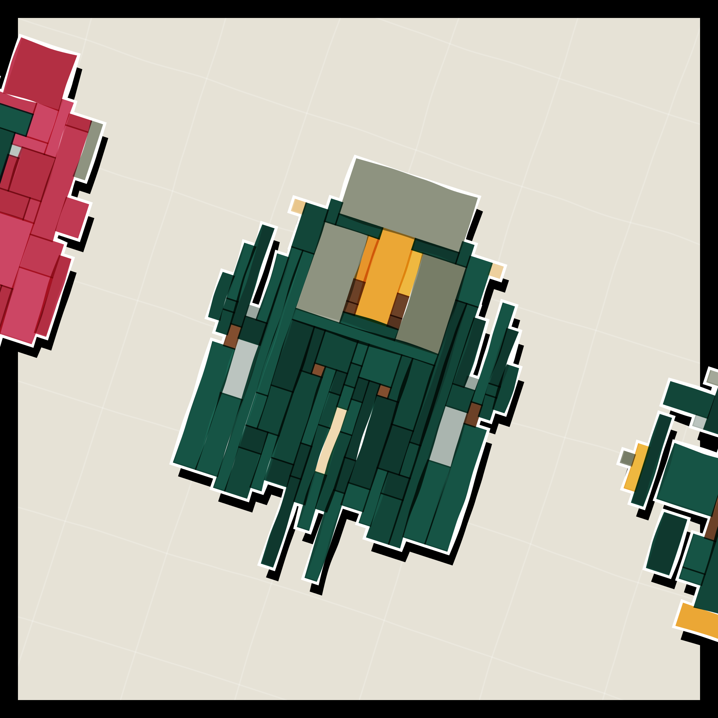 Art Blocks - Art Blocks v2 - Paper Armada #2094 - NFT # 37002094